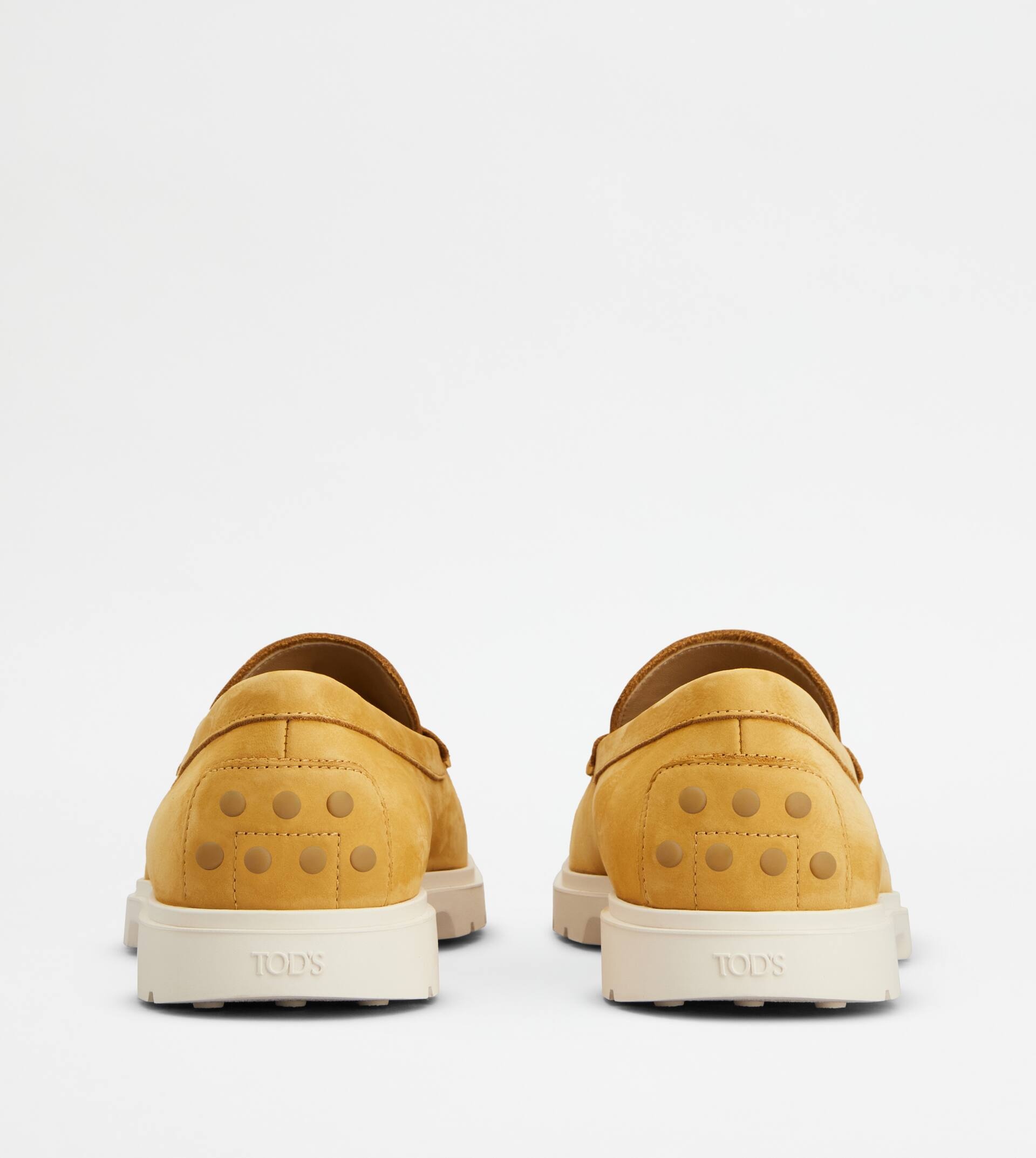 LOAFERS IN NUBUCK - YELLOW - 3