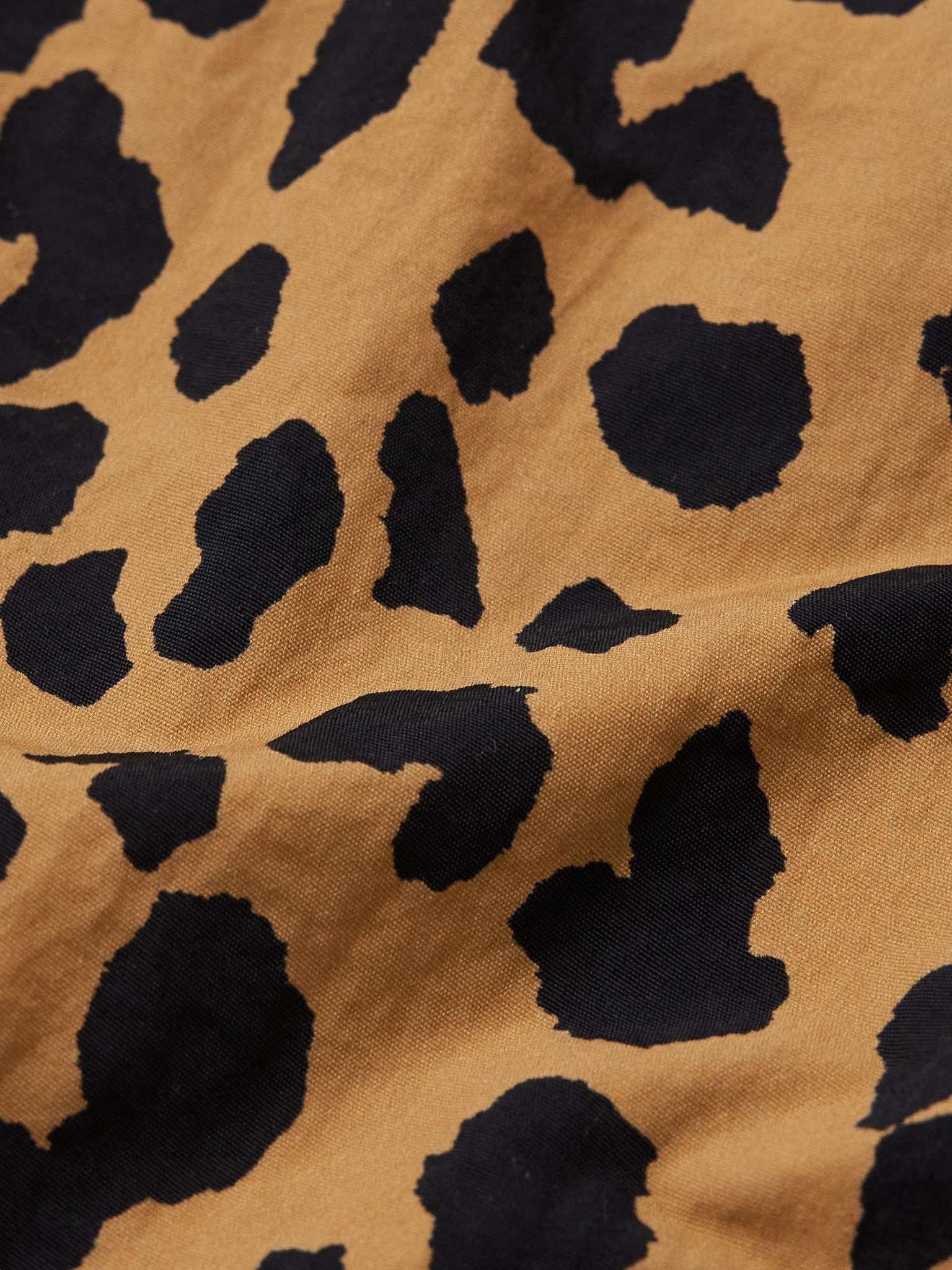 + Gramicci Convertible-Collar Leopard-Print Nylon Shirt - 4