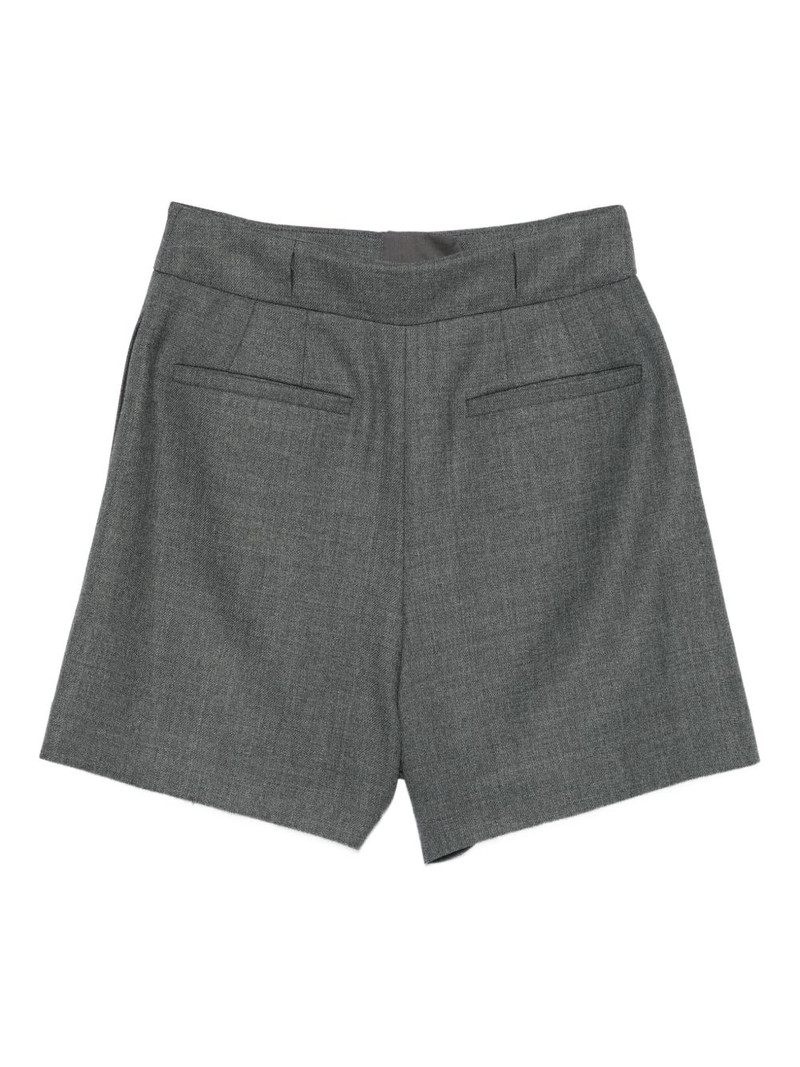 JUUN.J pleated belted shorts outlook