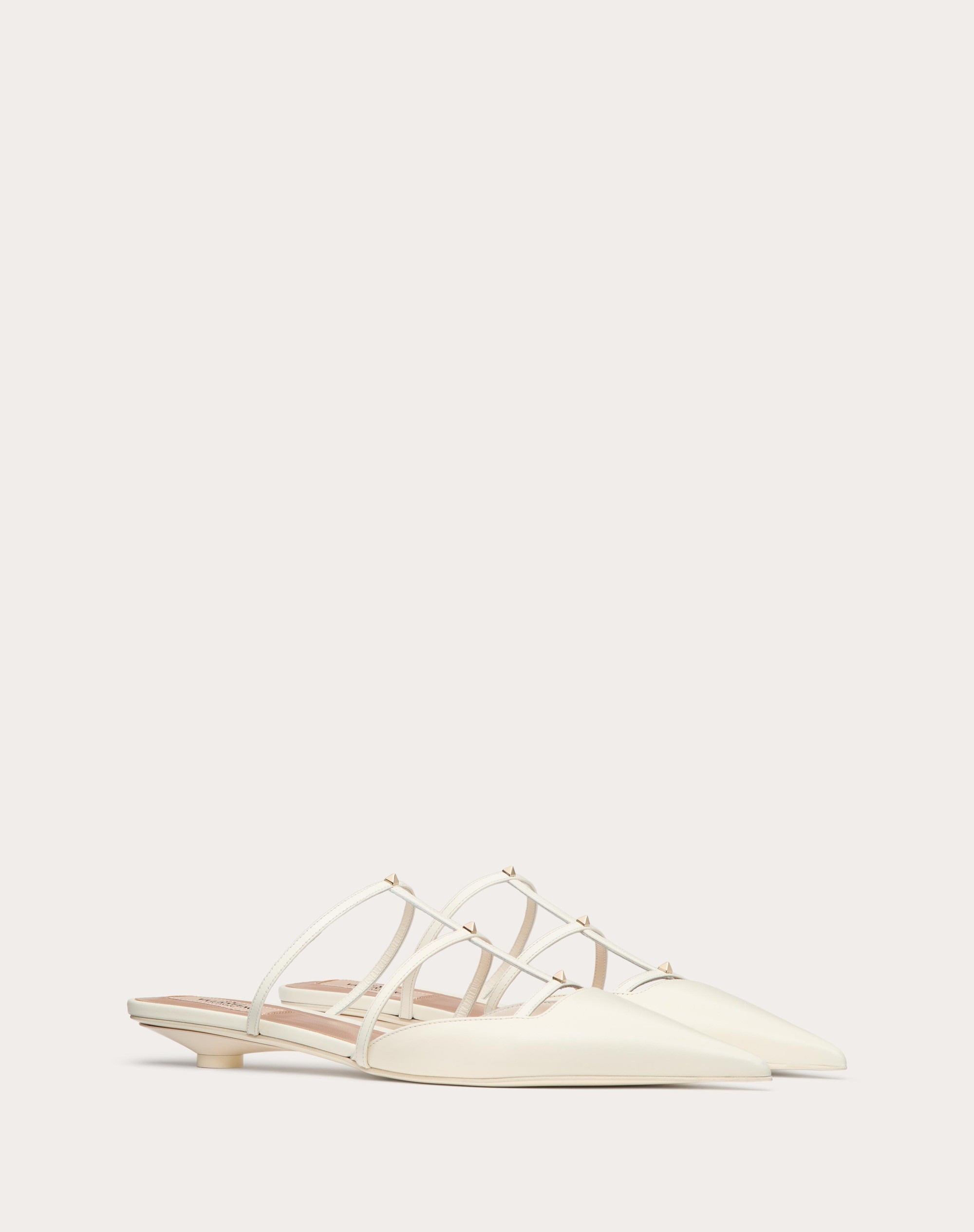 ROCKSTUD WISPY CALFSKIN MULE 20MM - 2