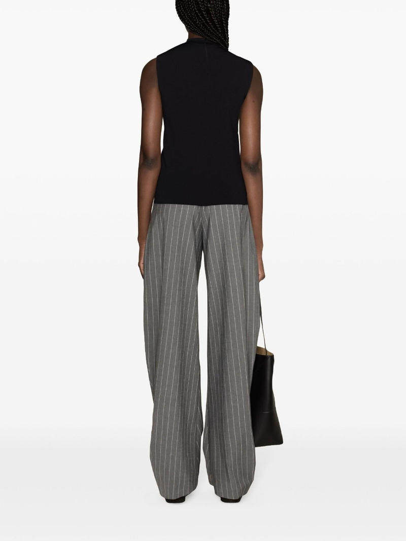 mock-neck jersey tank top 4