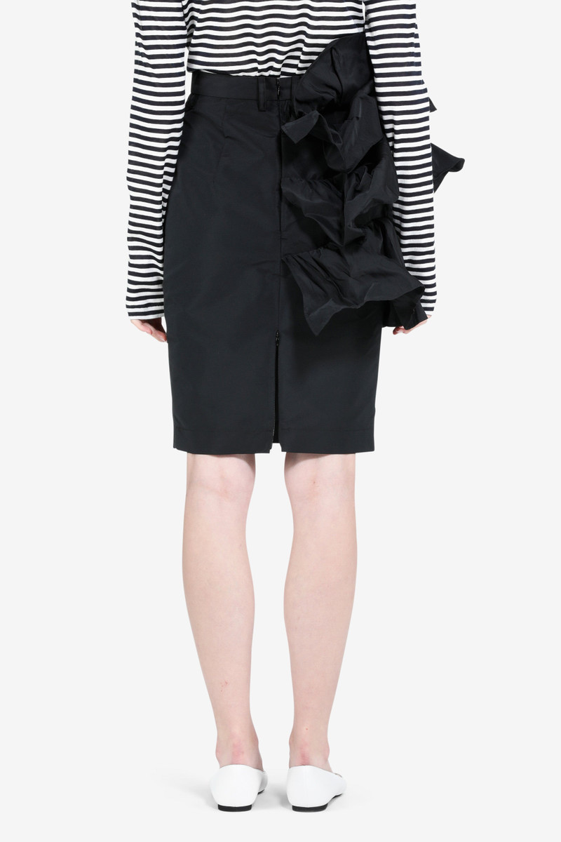 N°21 FLORAL-APPLIQUÉ MIDI SKIRT outlook