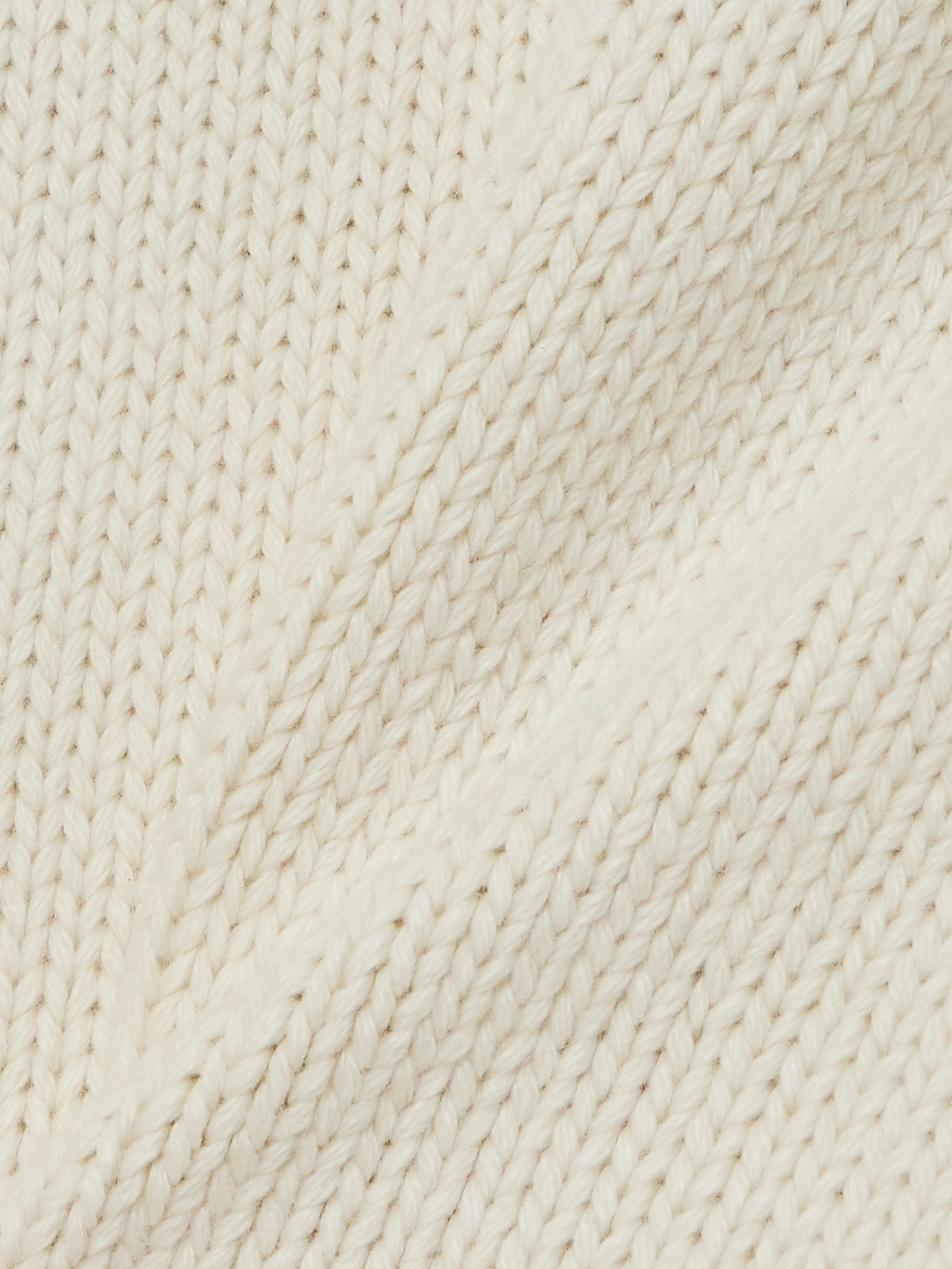 Alpe di Mera shell-trimmed cashmere sweater White - 4