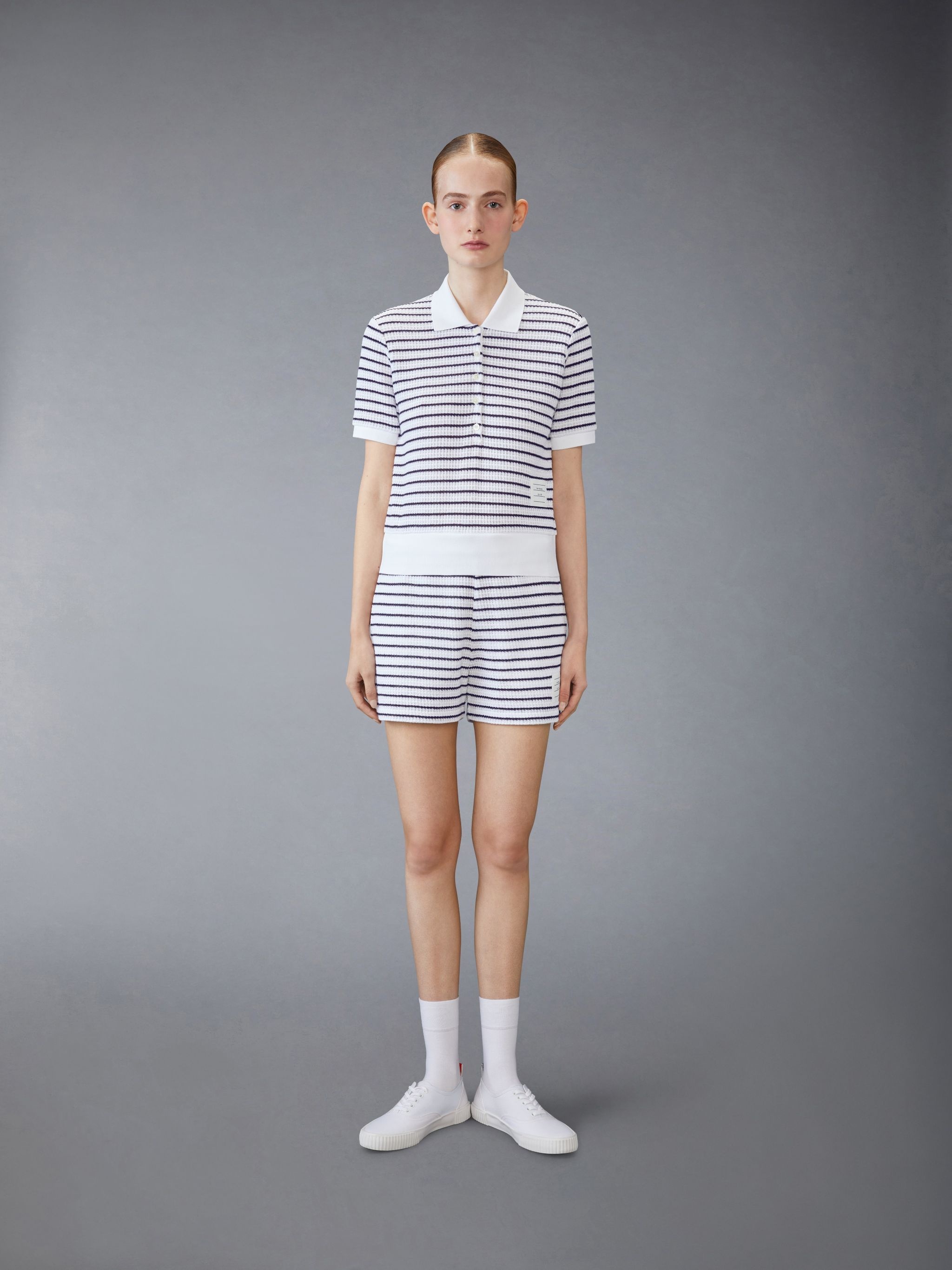 TEXTURED COTTON POLO - 3