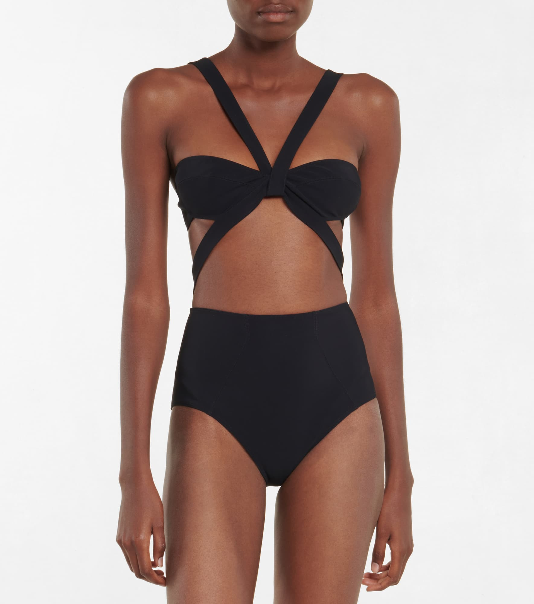 Cutout swimsuit - 2
