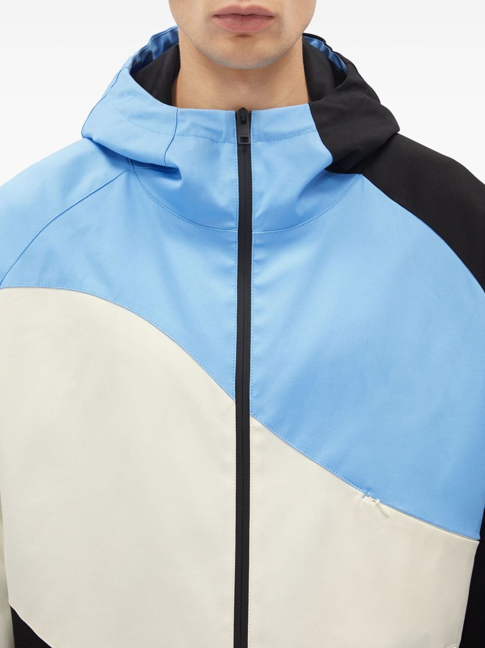 colour-block track jacket - 5