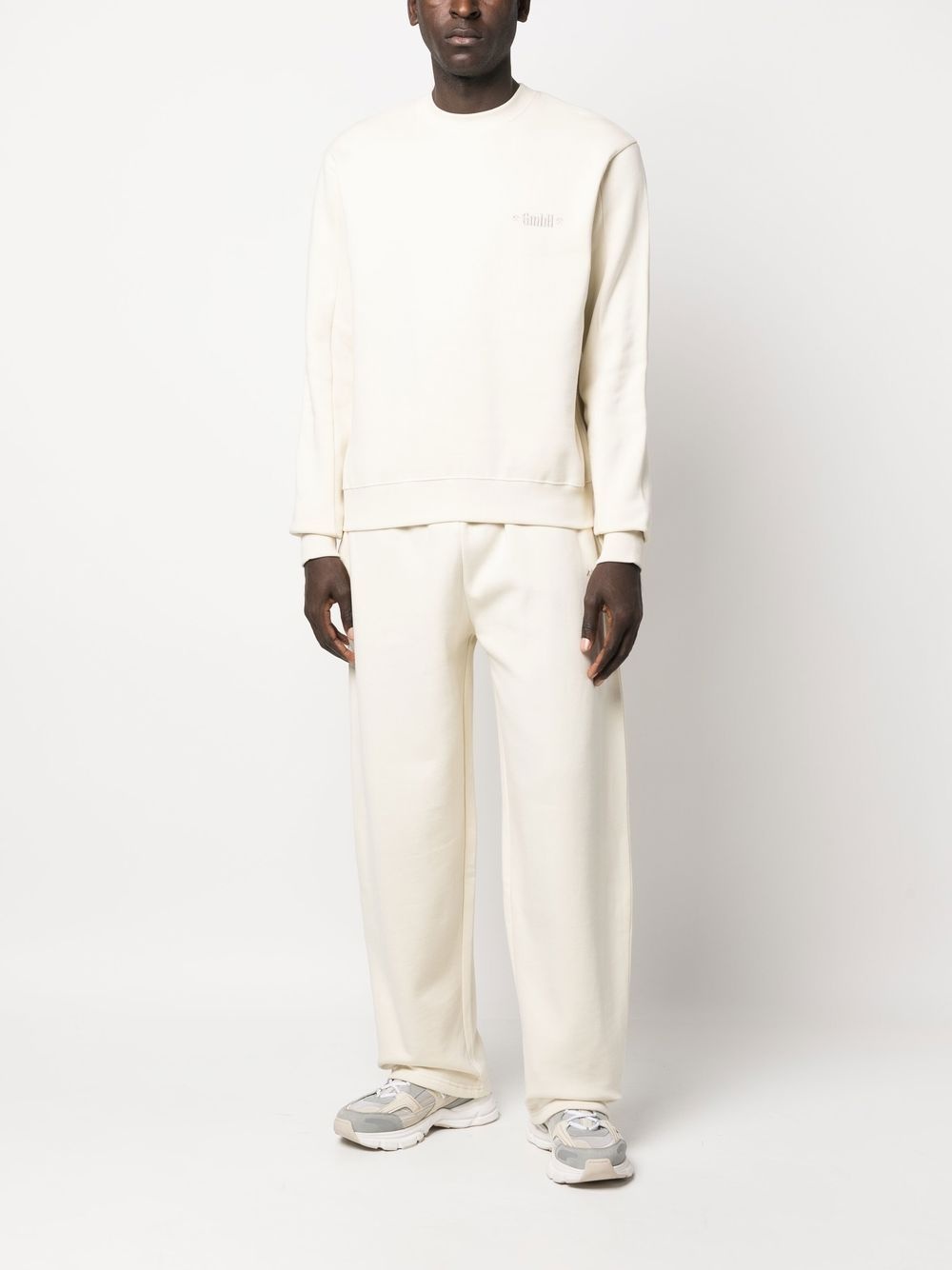 BERG LOGO-EMBROIDERED ORGANIC SWEATSHIRT - 4