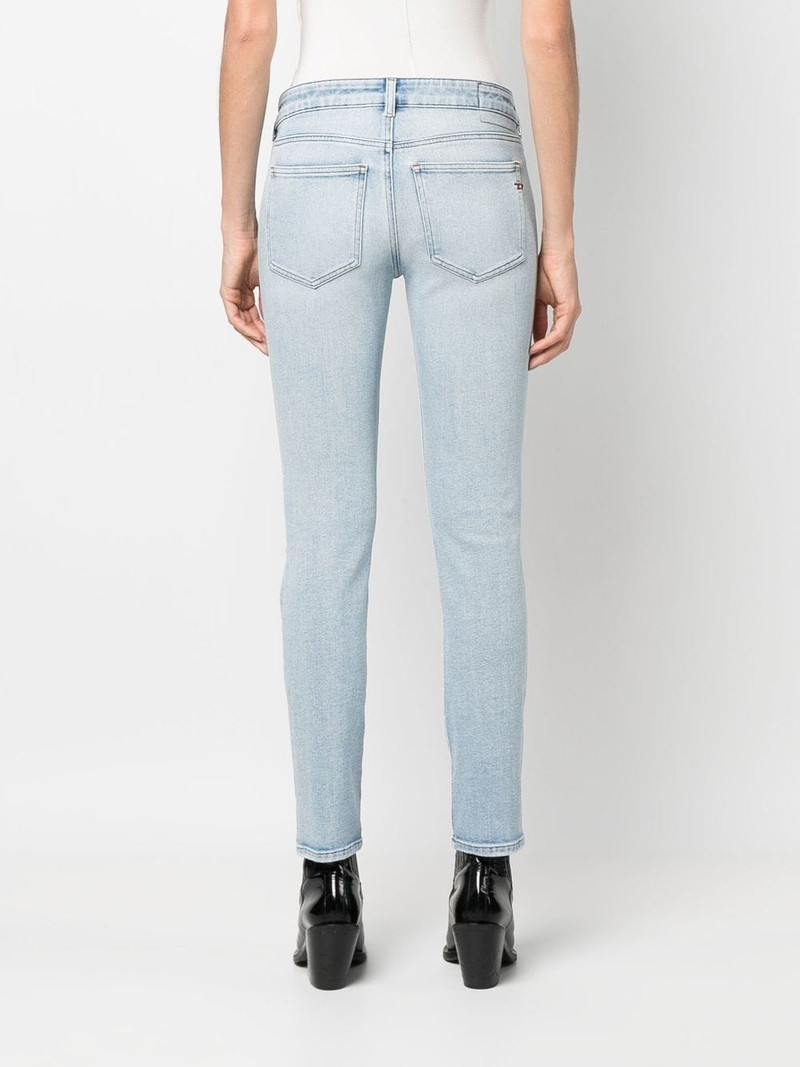 low-rise slim-cut jeans 4