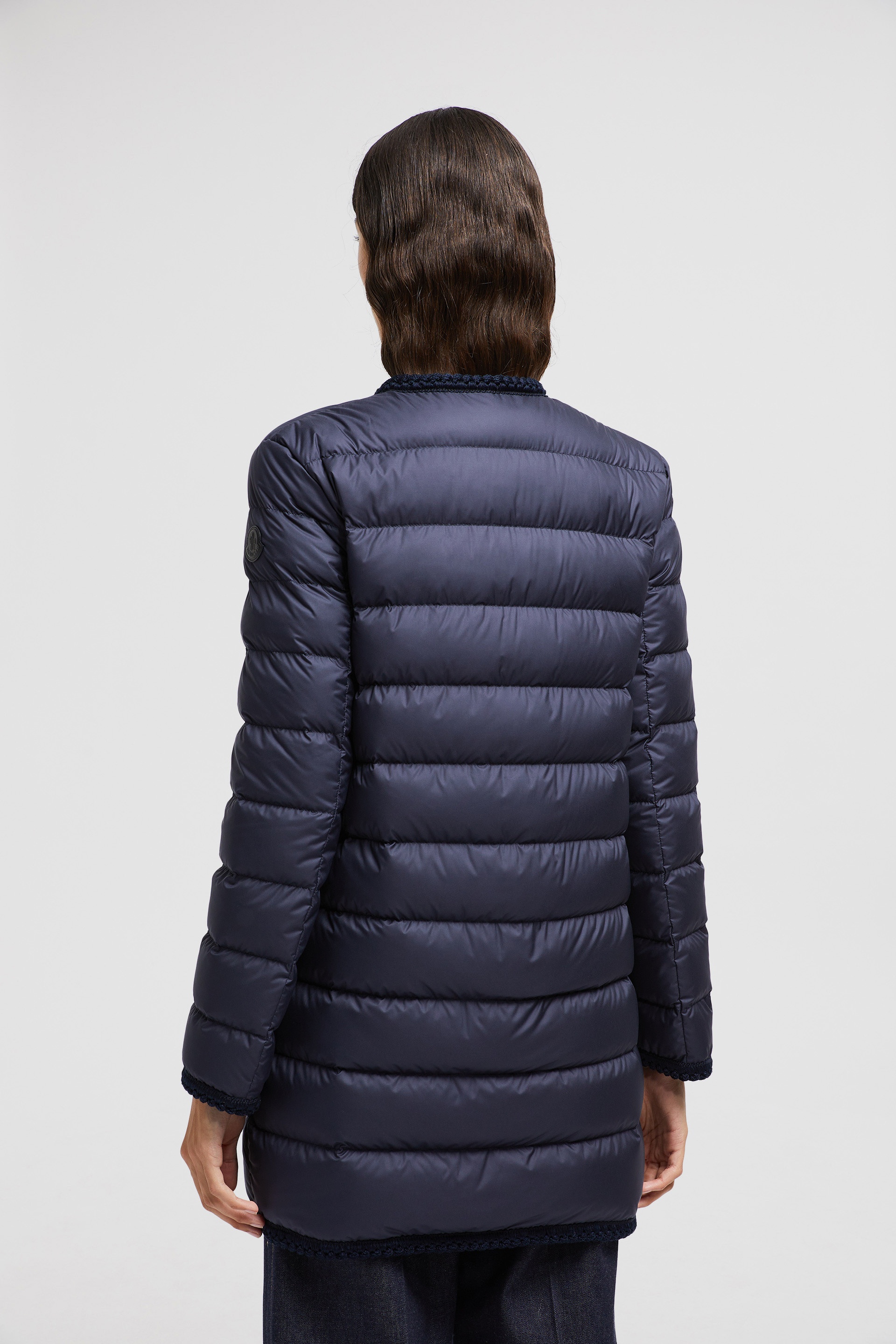 Gencaylong Braided Trim Long Down Jacket ★関税込 Moncler Gencaylong Braided Trim Long Down Jacket | REVERSIBLE