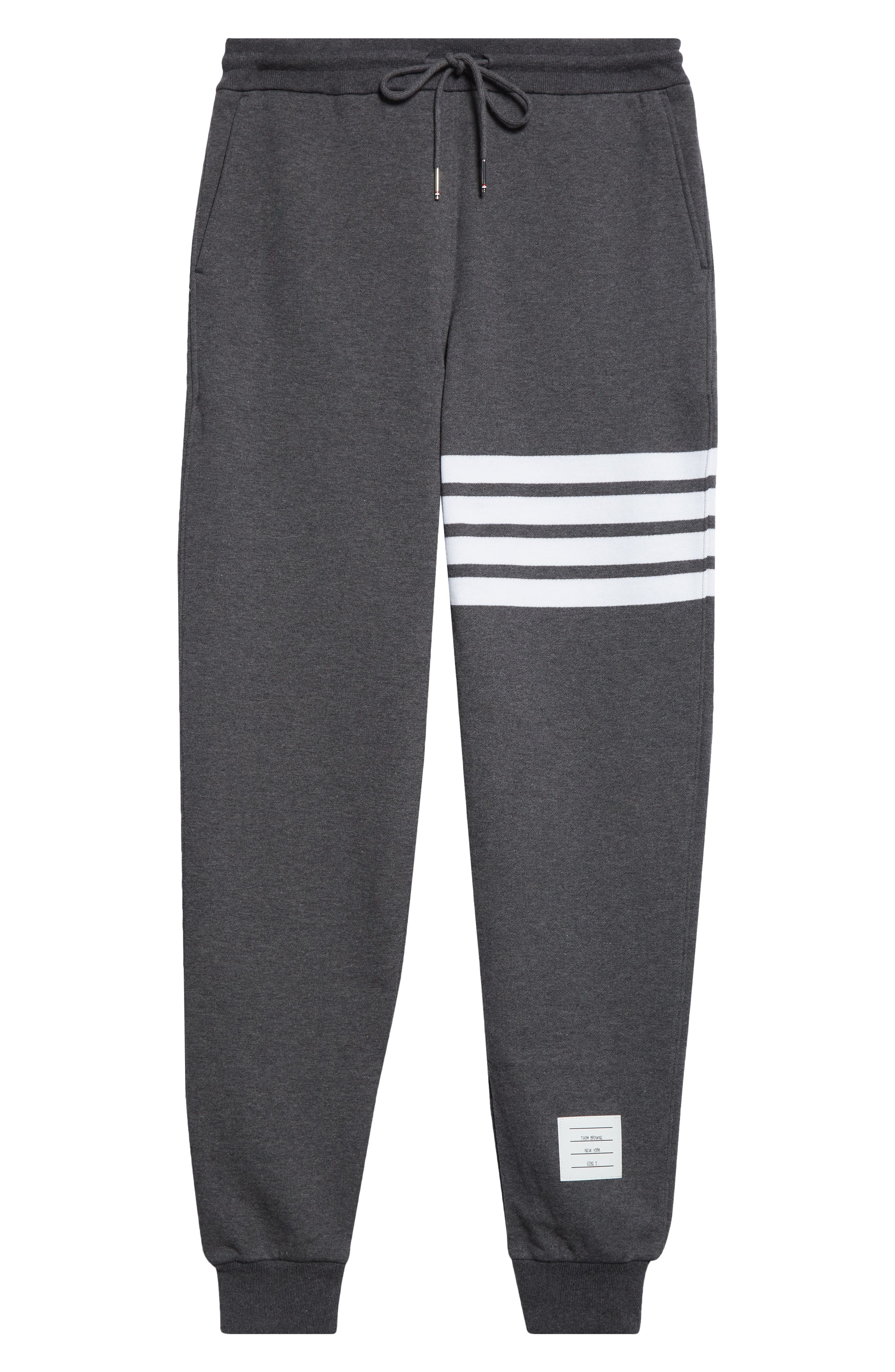 Thom Browne Stripe Jogger Pants in Dark Grey at Nordstrom - 6