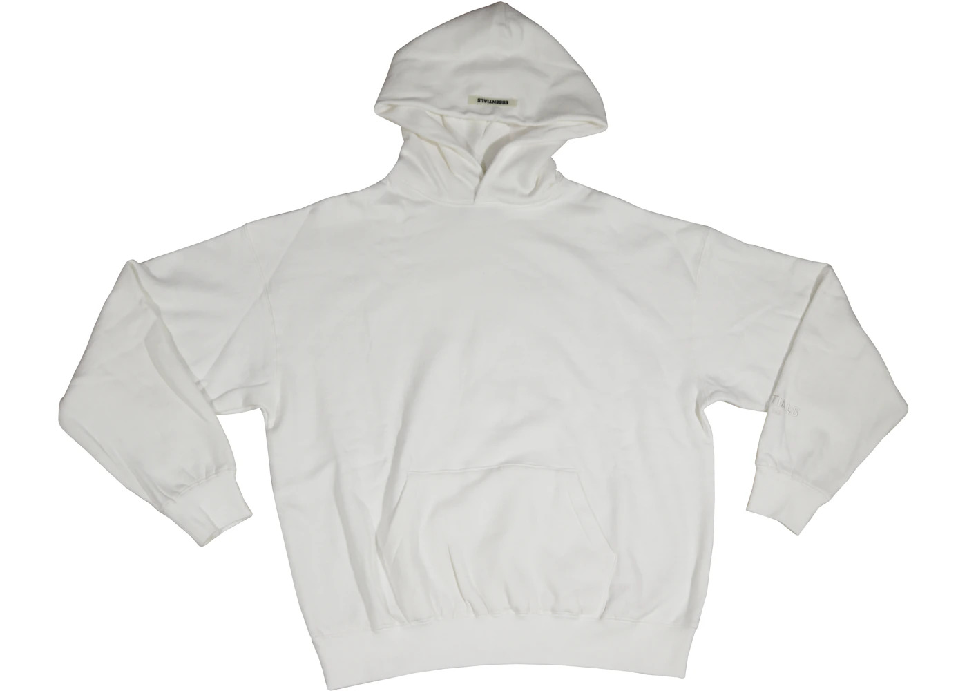 Fear of God Essentials 3M Logo Pullover Hoodie White - 2