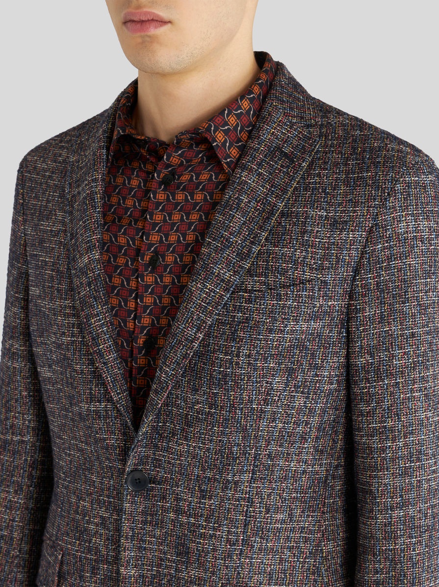 ETRO Multicoloured wool waistcoat