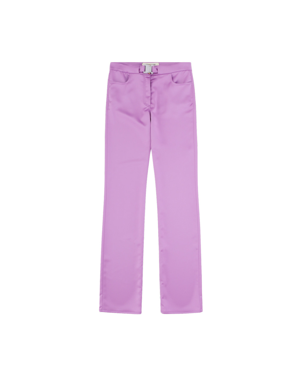 SATIN BUCKLE PANT - 1