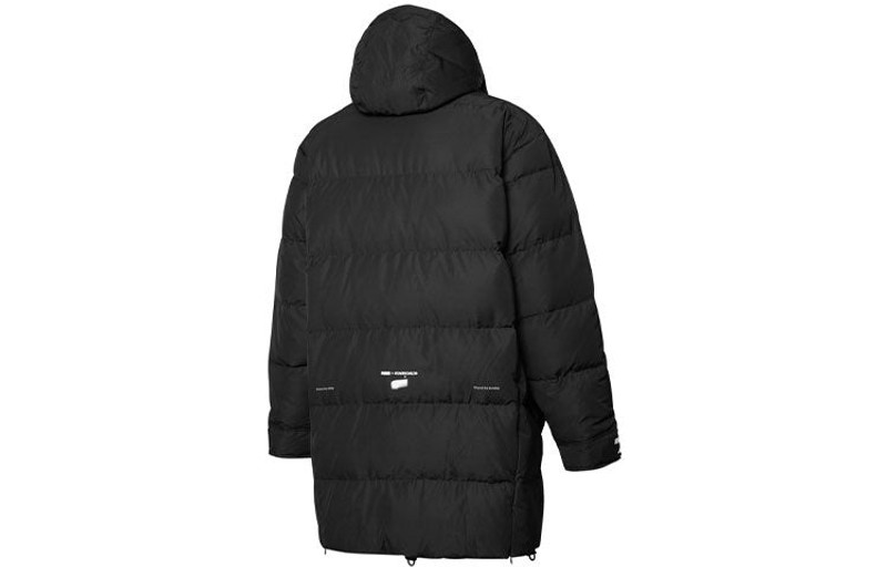 PUMA PUMA X Roaringwild Long Down Jacket 'Black' 532588-01 outlook