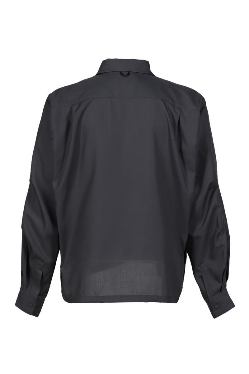 DAIWA PIER39 TECH HALF ZIP SHIRT L/S / CHARCOAL outlook