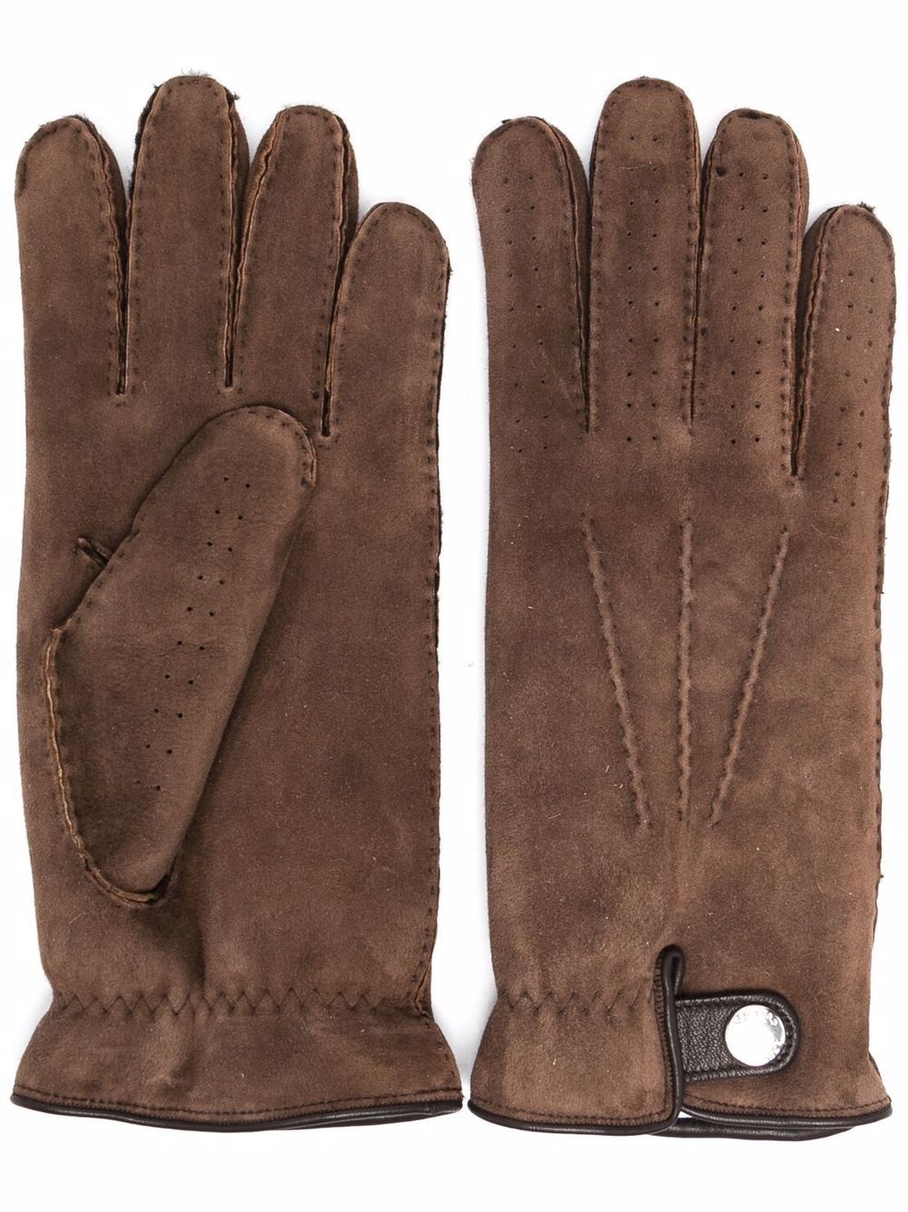 sheepskin leather gloves - 1