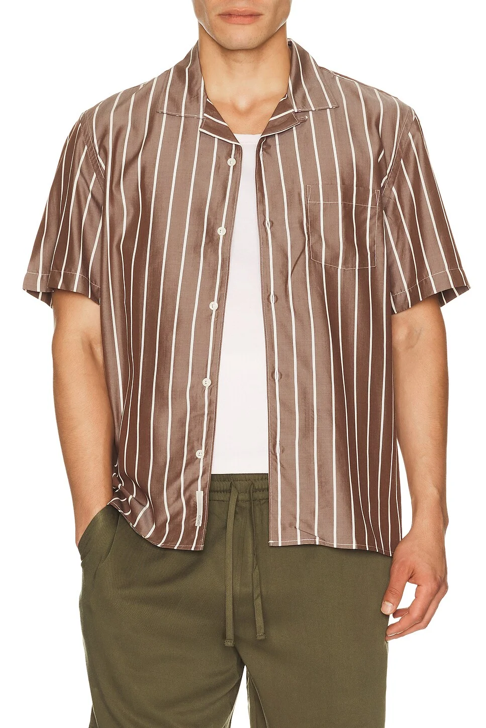 Tencel Convertible Vacation Shirt - 1