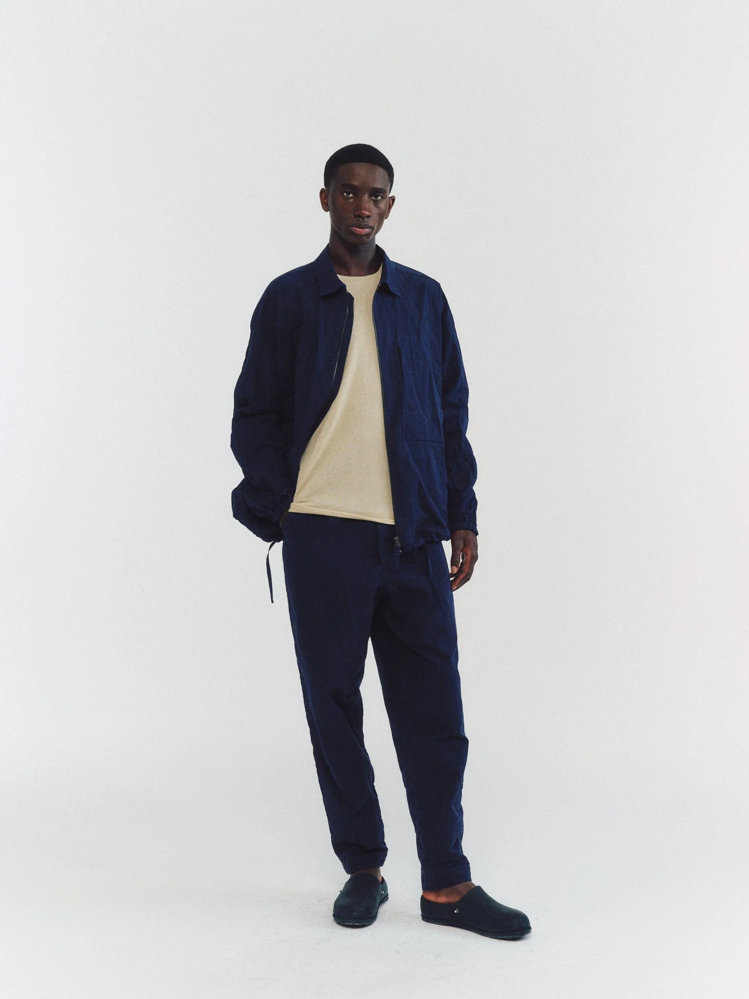 ZAC SHIRT - TOUGH COT - NAVY - 1