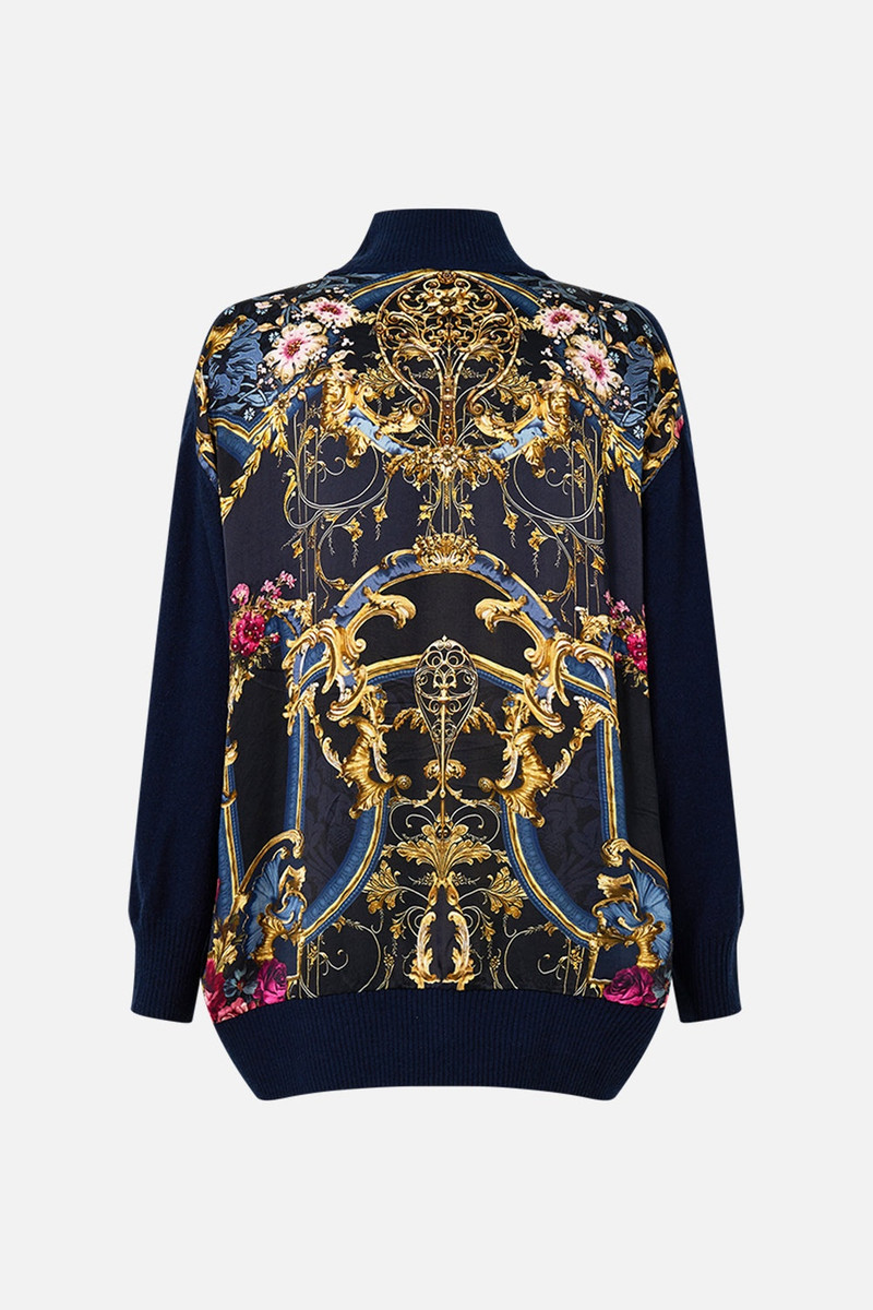 SILK BACK TURTLE NECK KNIT 7