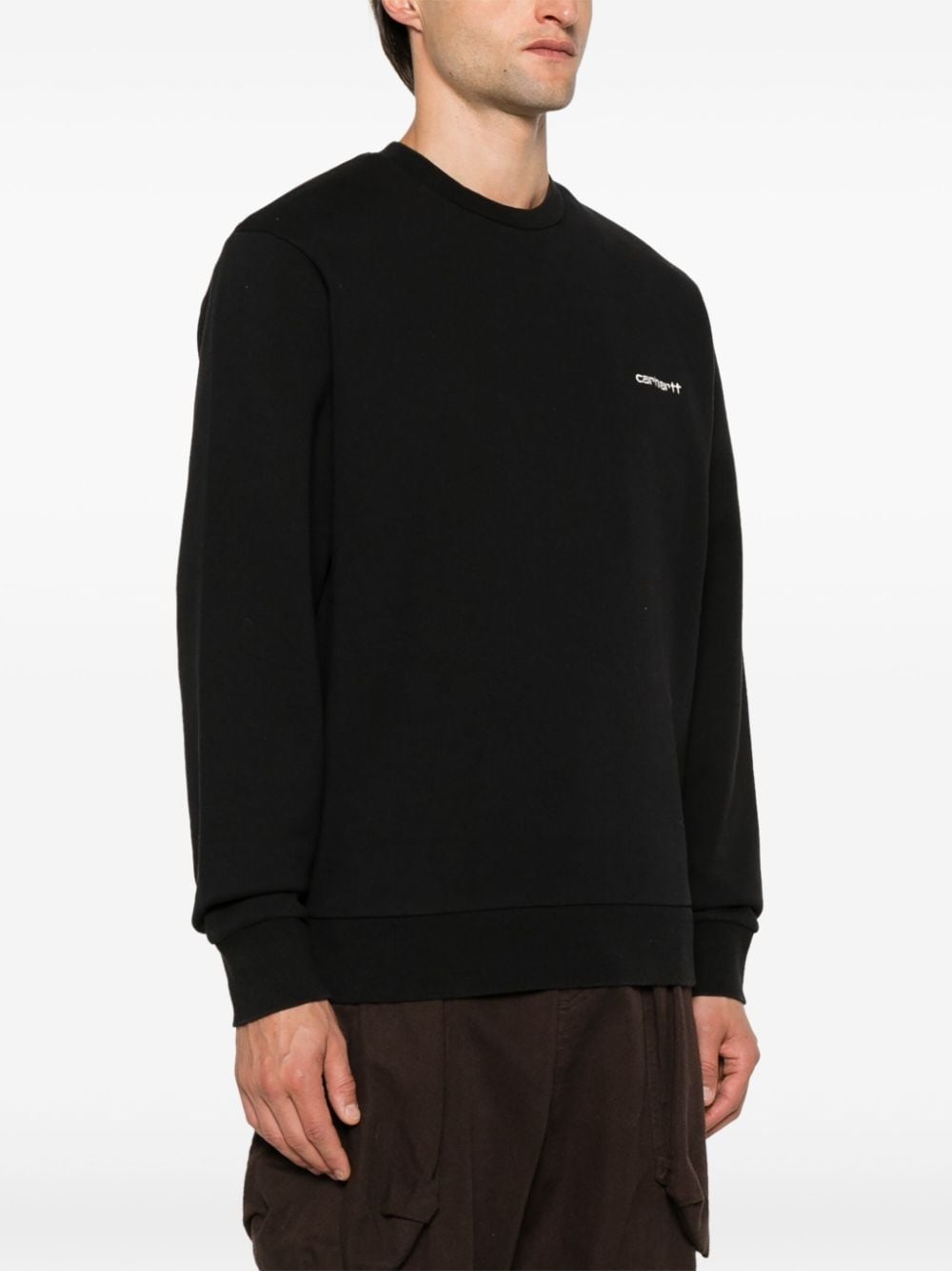 Script Embroidery sweatshirt - 3