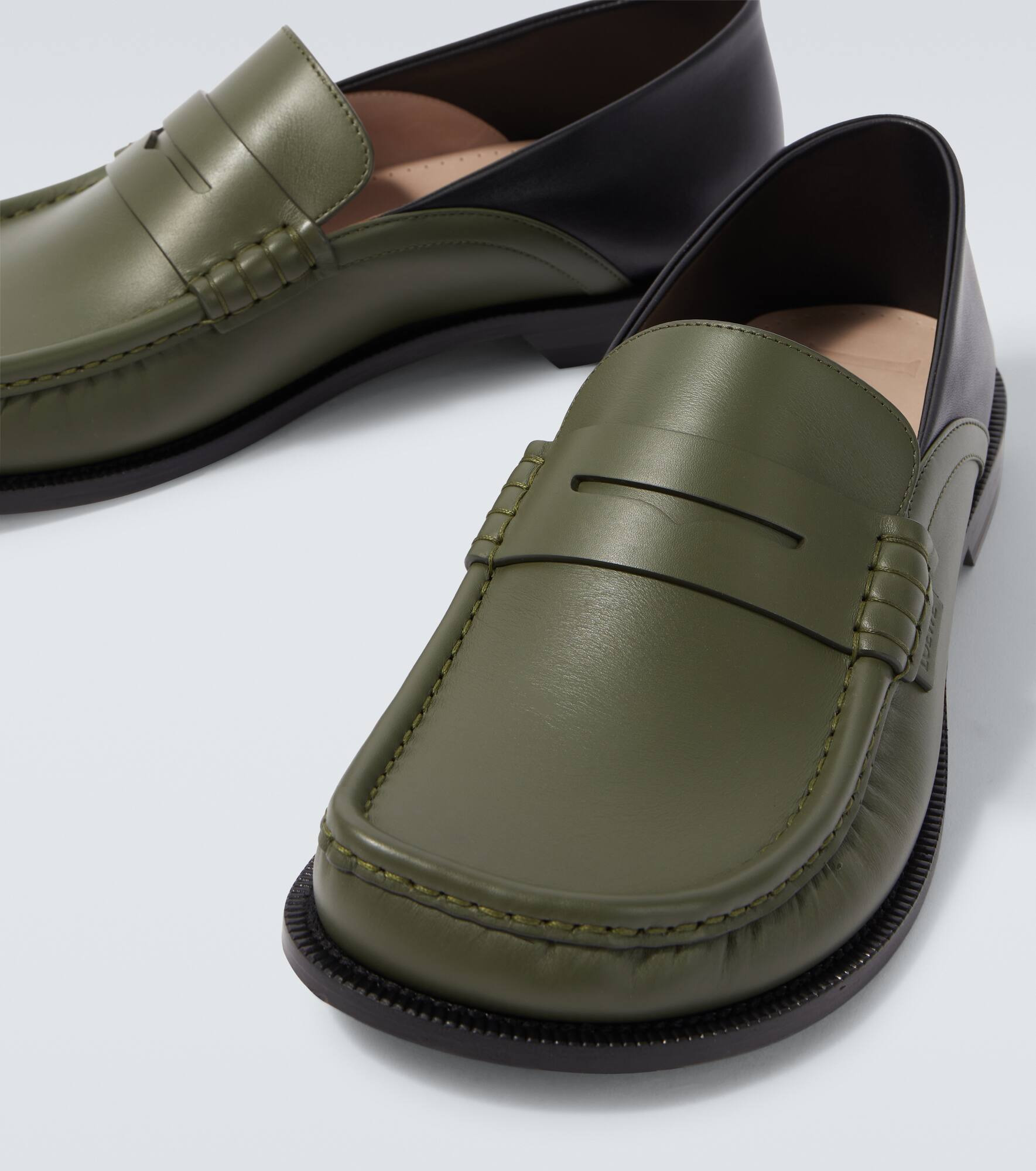 Campo leather penny loafers - 3