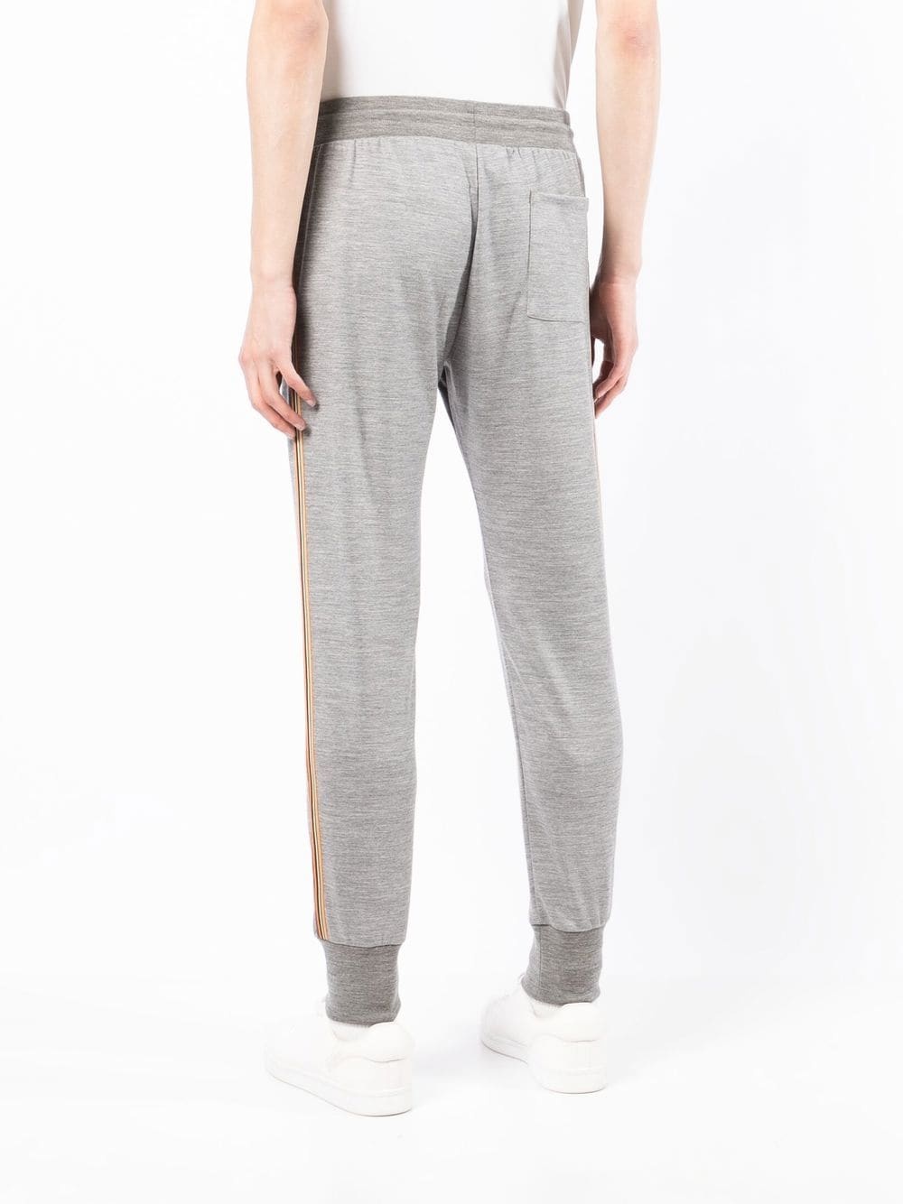 wool track pants - 4