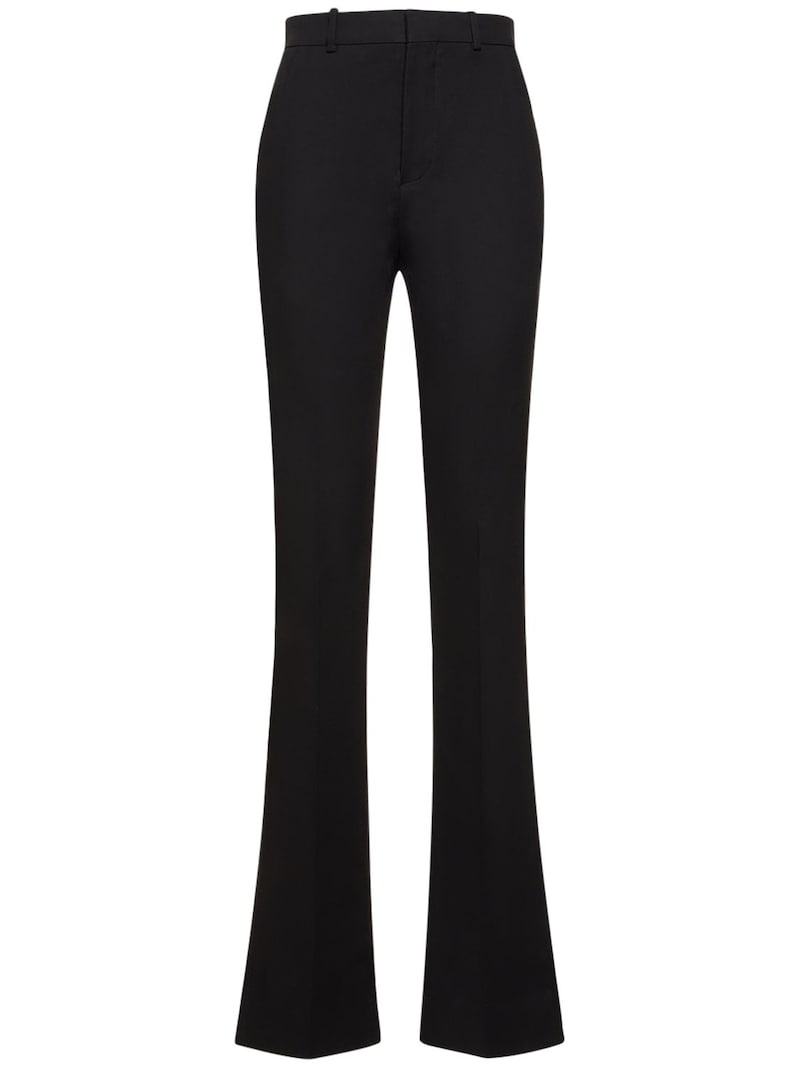 Laurence fitted stretch cotton pants - 1