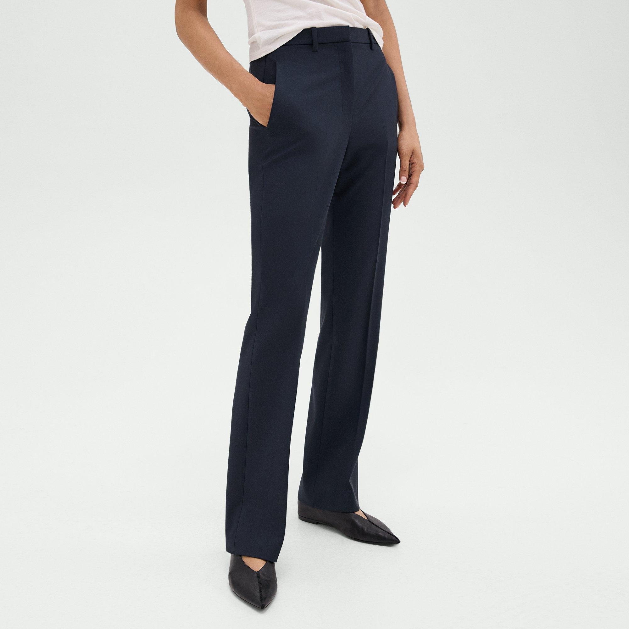Flared Pant in Good Wool - 5