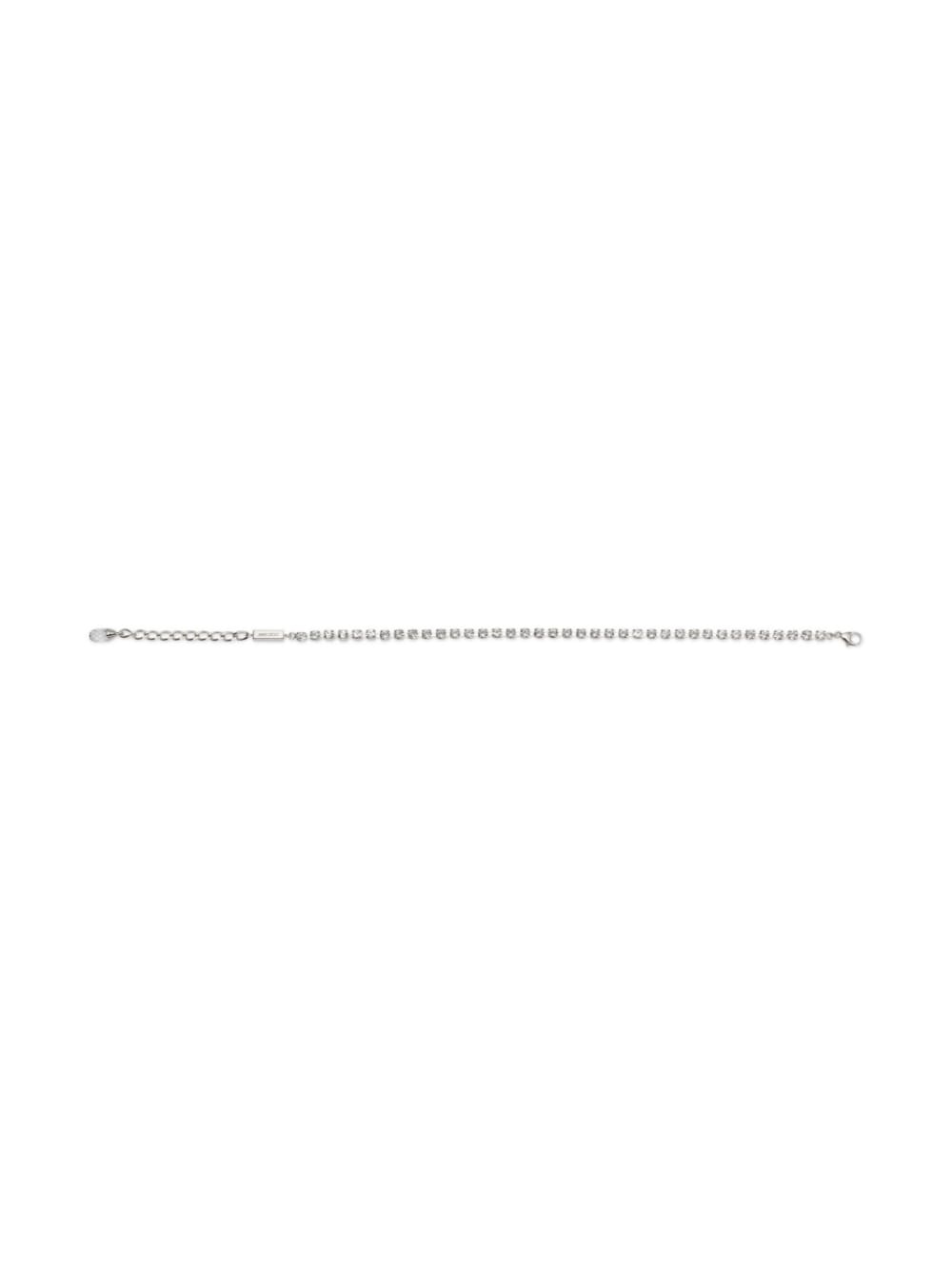 Saeda crystal embellished anklet - 3