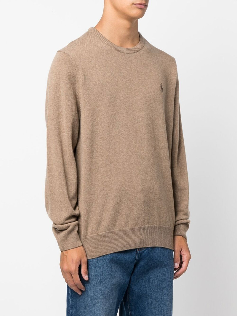 Polo Pony-embroidered wool jumper 3