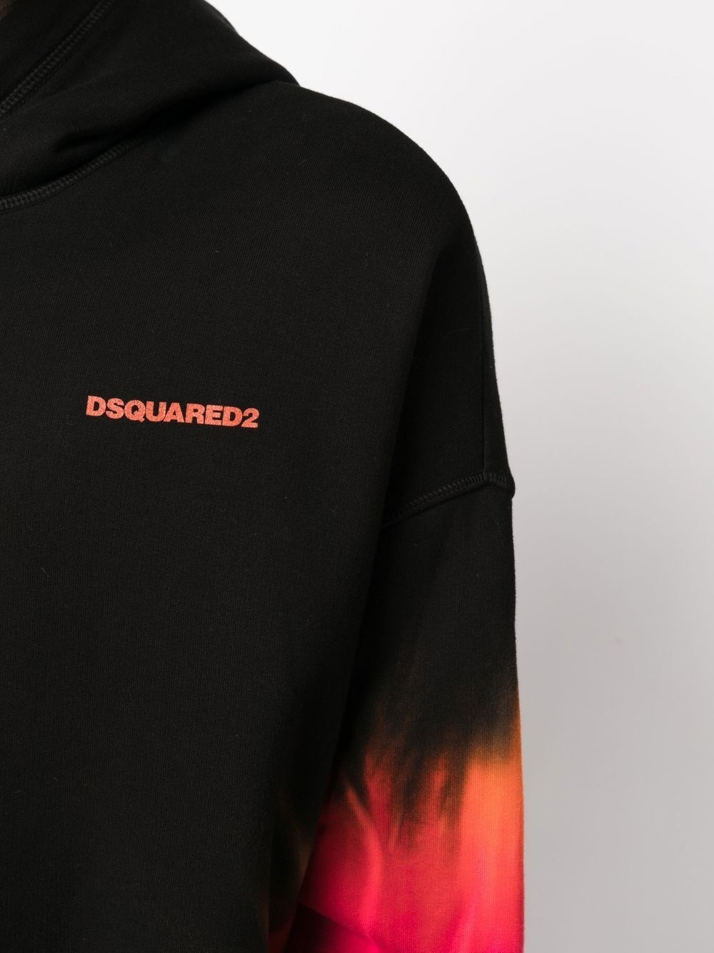 tie-dye long-sleeve hoodie - 5