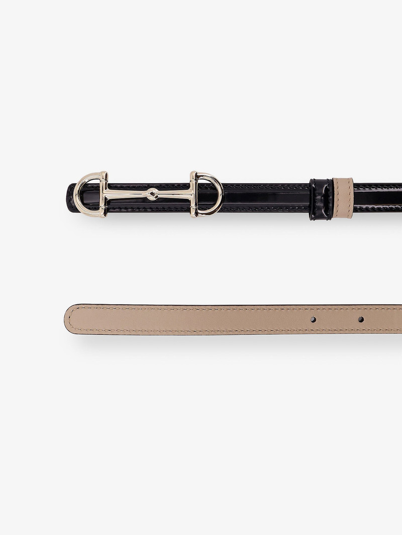 GUCCI Leather Belt With Metal Horsebit outlook
