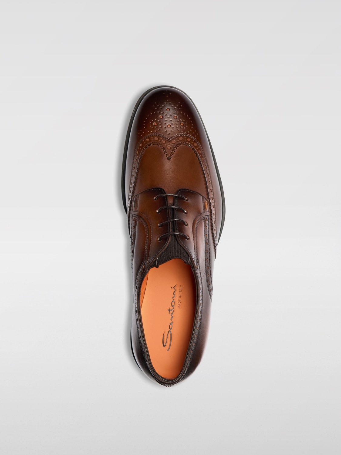 Brogue shoes men Santoni - 4