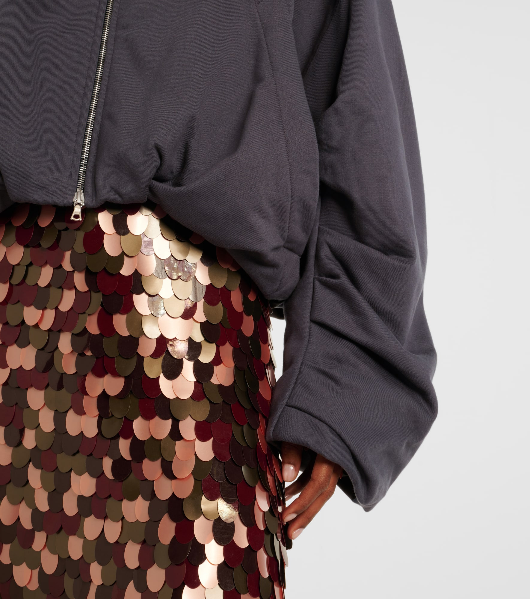 Cotton jersey jacket - 5