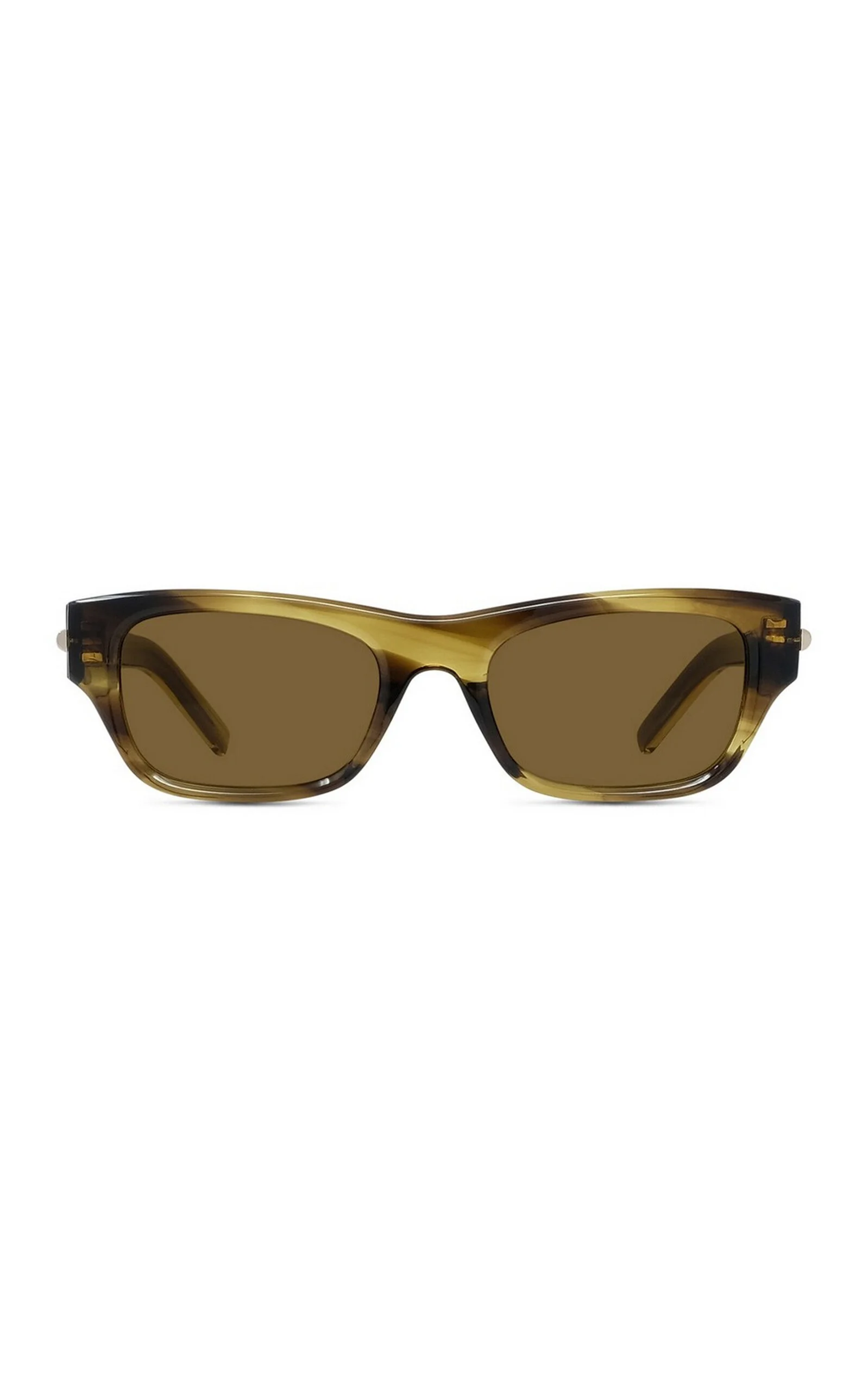 One Square-Frame Acetate Sunglasses brown - 1