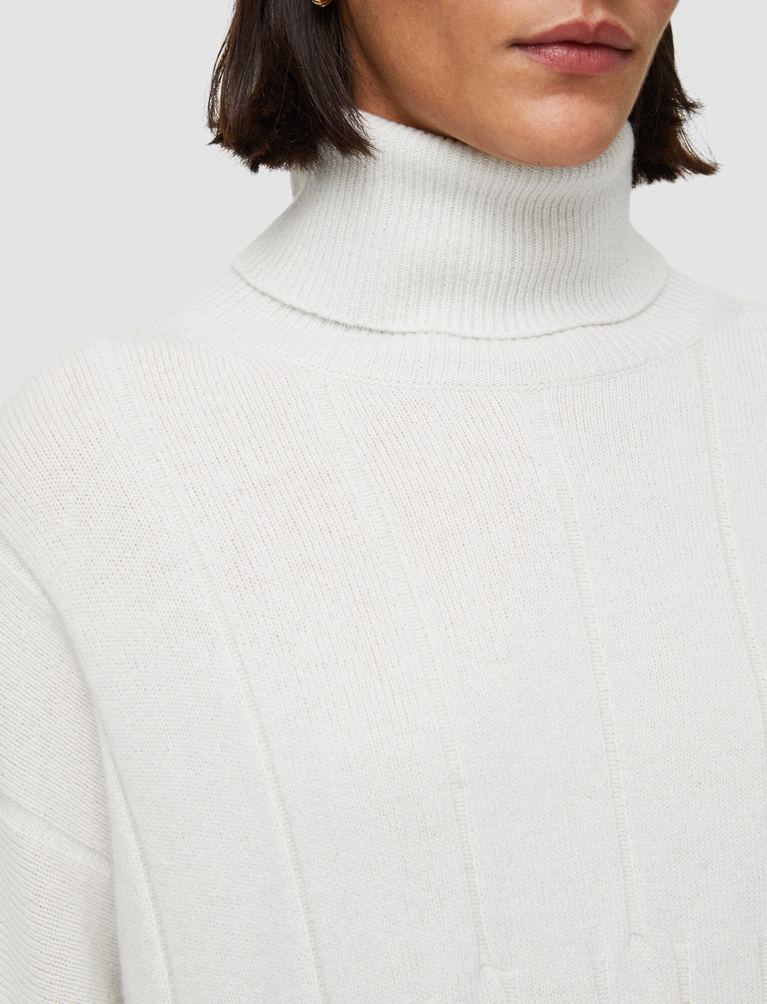 Oversize Knit Poncho Jumper - 5