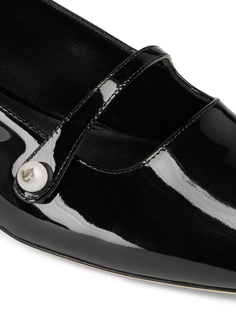 Elisa pearl-strap ballet flats 5