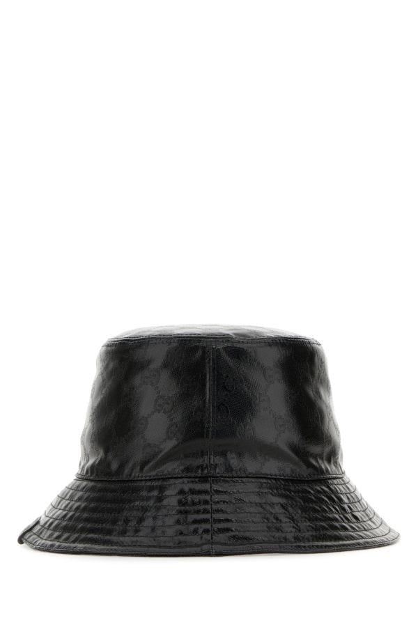 Gucci Man Black Gg Crystal Bucket Hat - 2