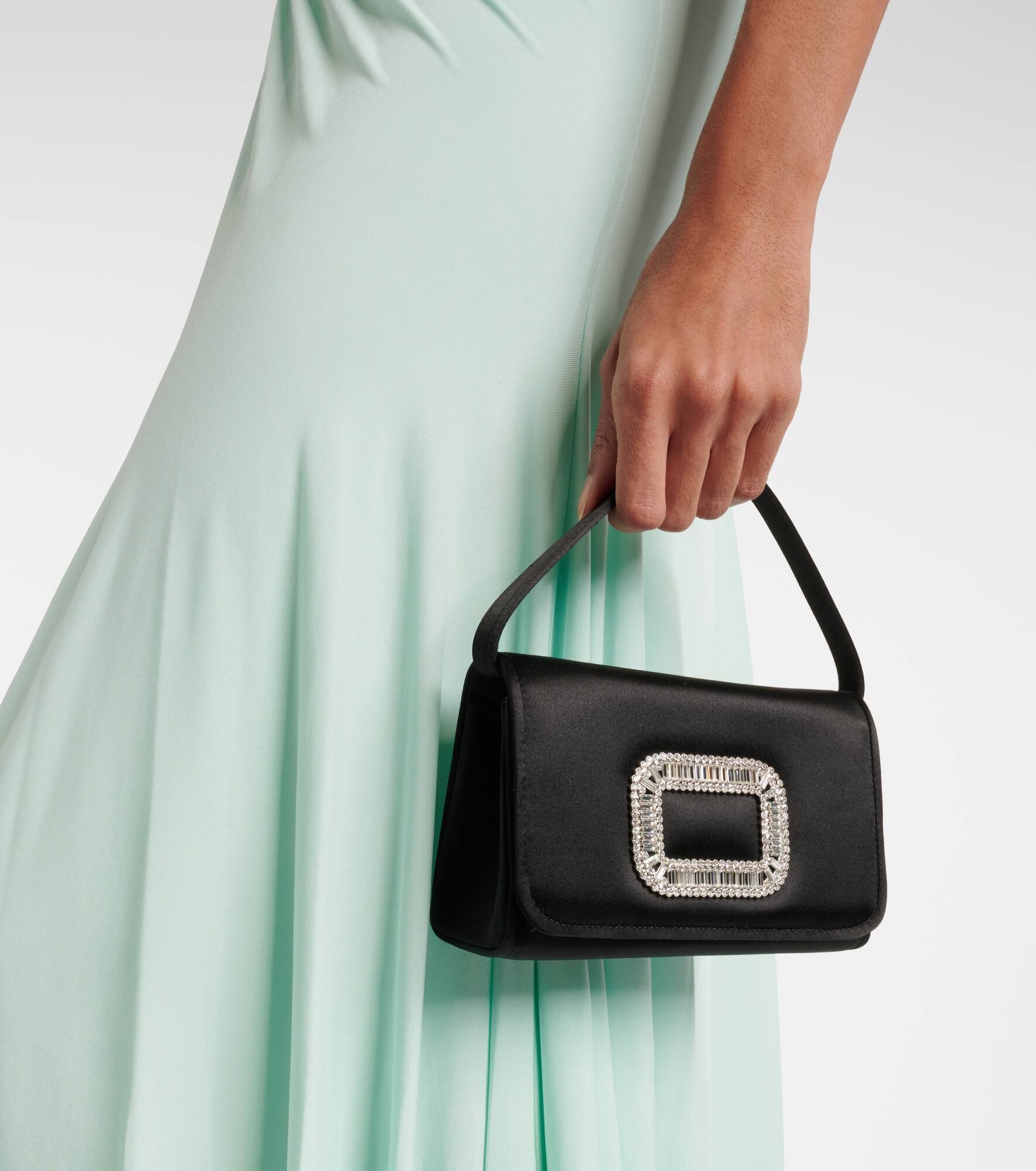 Pilgrim Micro embellished satin shoulder bag - 2