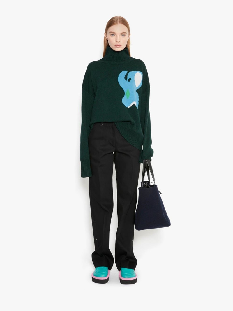JW Anderson RIVET STRAIGHT LEG TROUSERS outlook