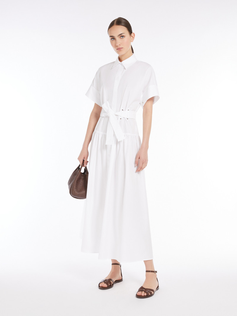 Max Mara AGORAIO Poplin shirt dress outlook
