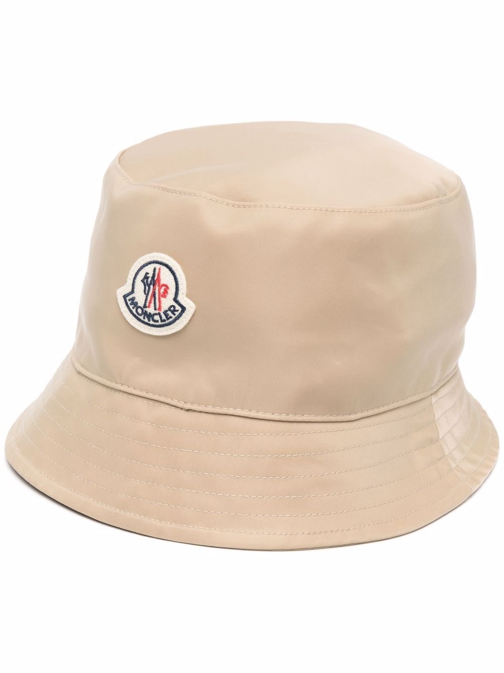 logo-patch bucket hat - 1