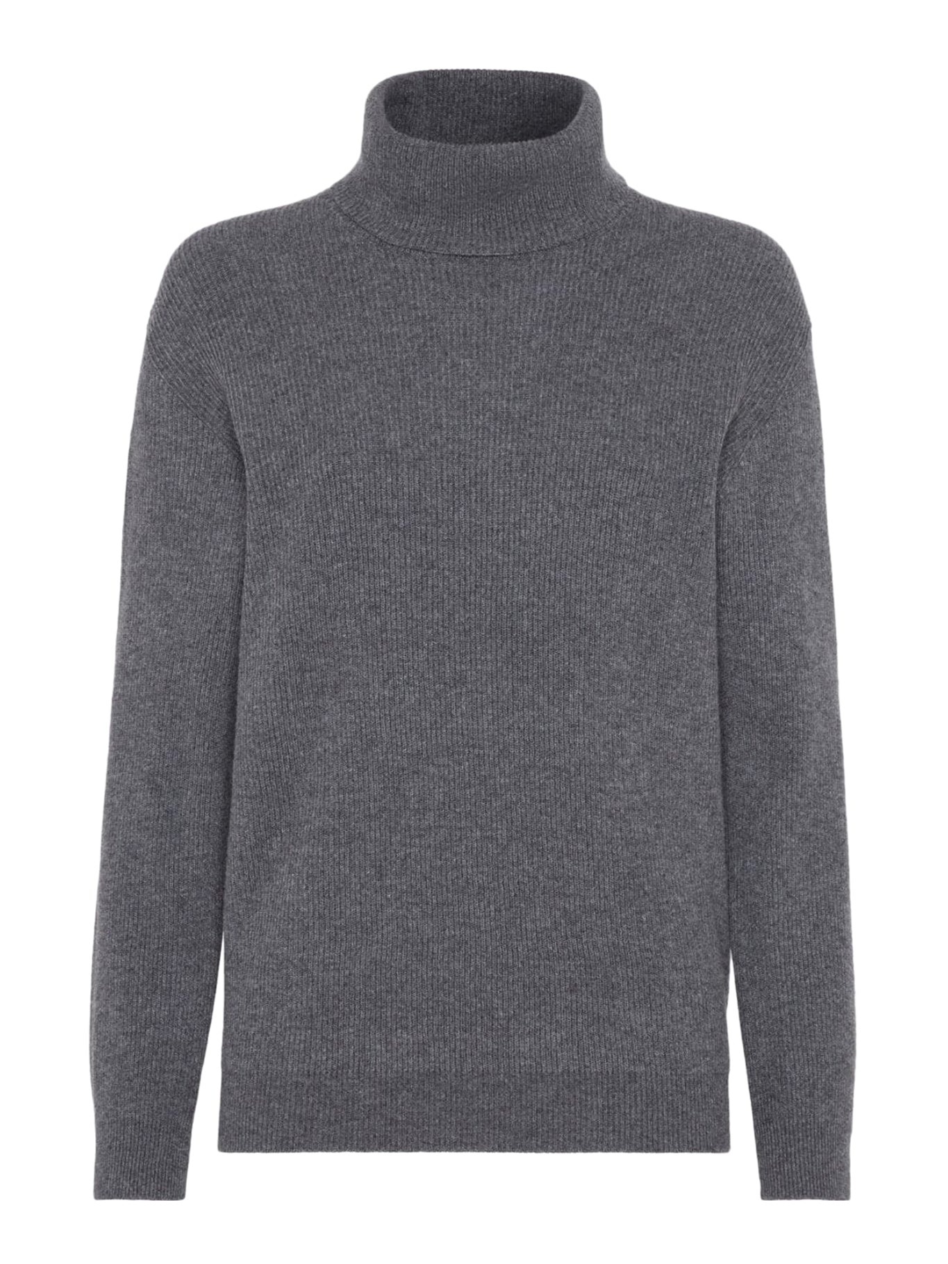 ROLL-NECK CASHMERE JUMPER - 1