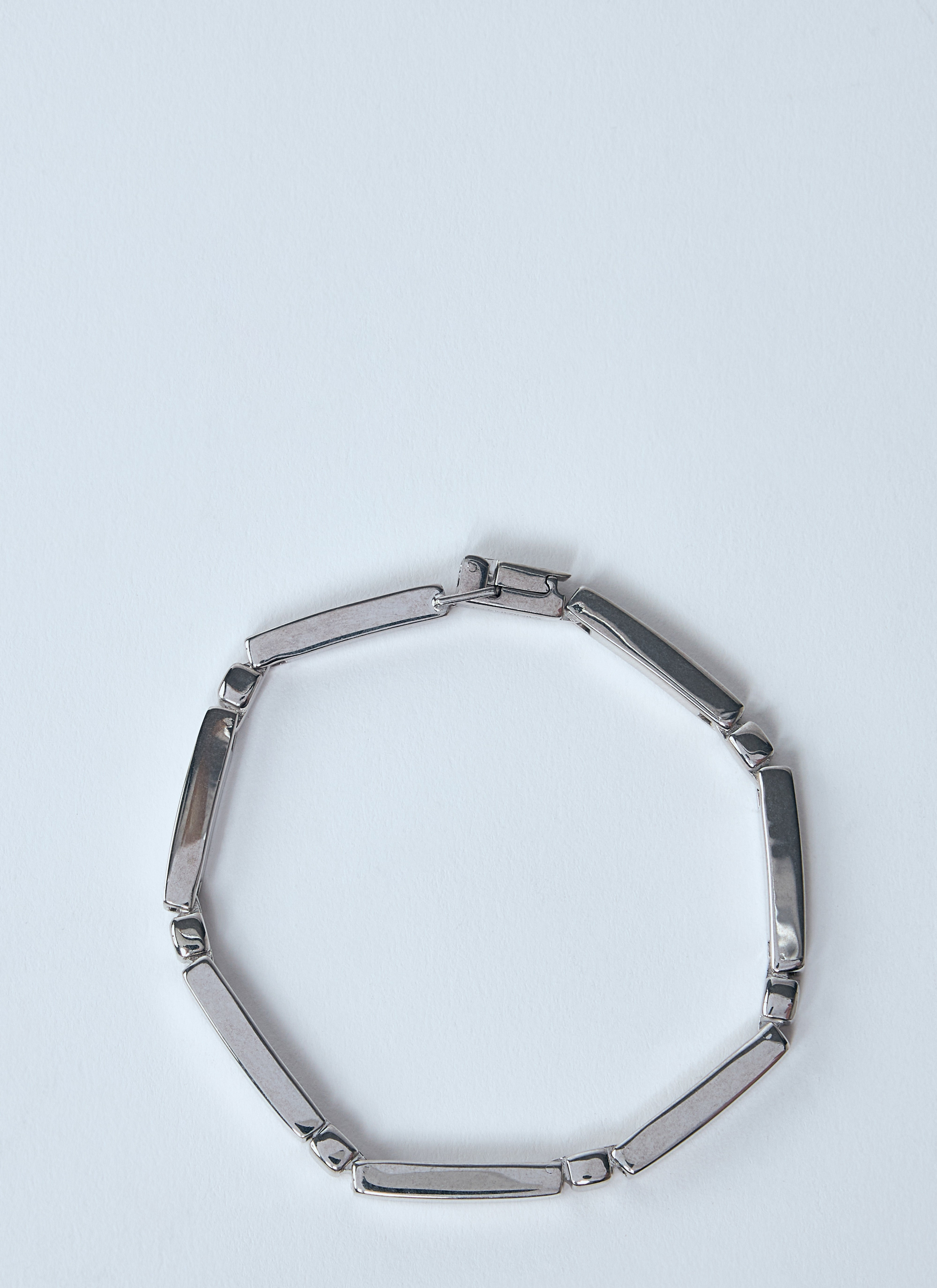 Saint Laurent Men Metal Bar Bracelet - 7