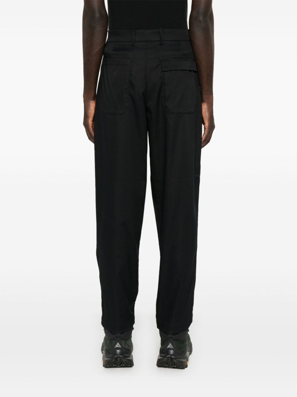 logo-patch trousers - 4