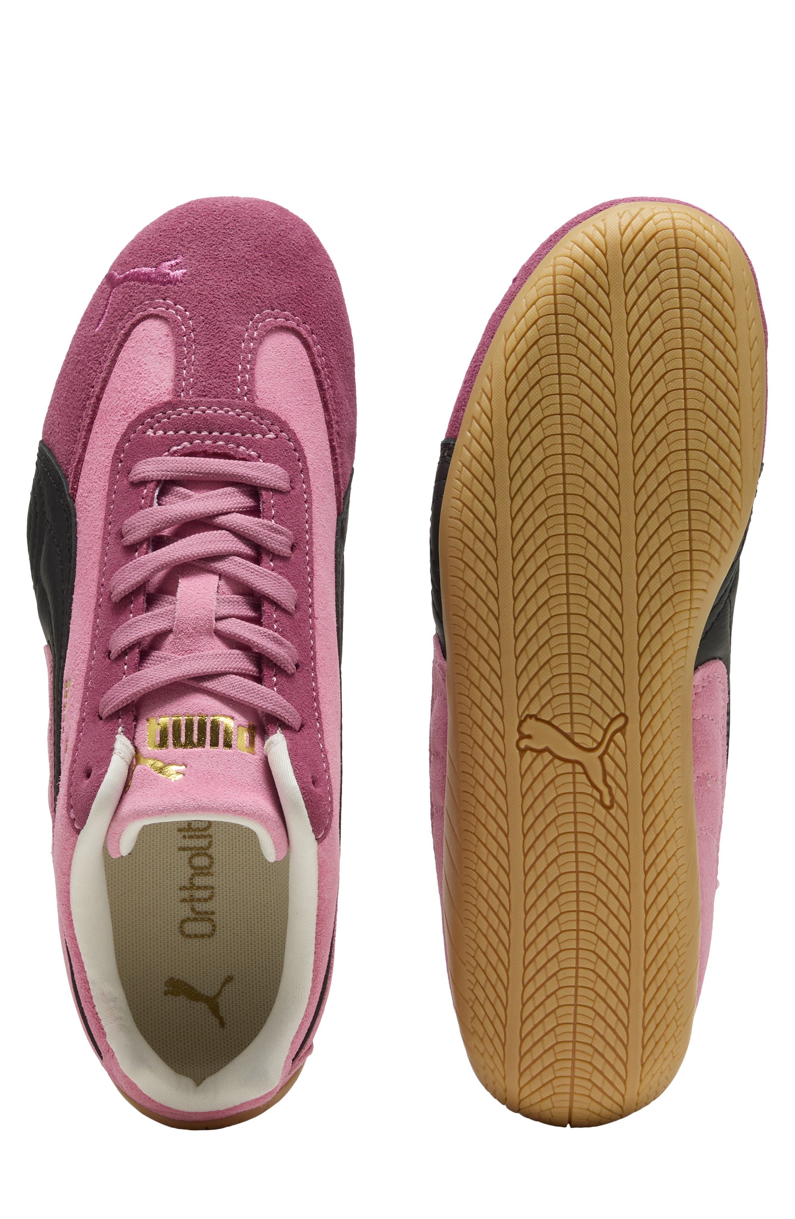 PUMA Speedcat OG Sneaker in Strawberry Burst/Puma Black at Nordstrom - 7