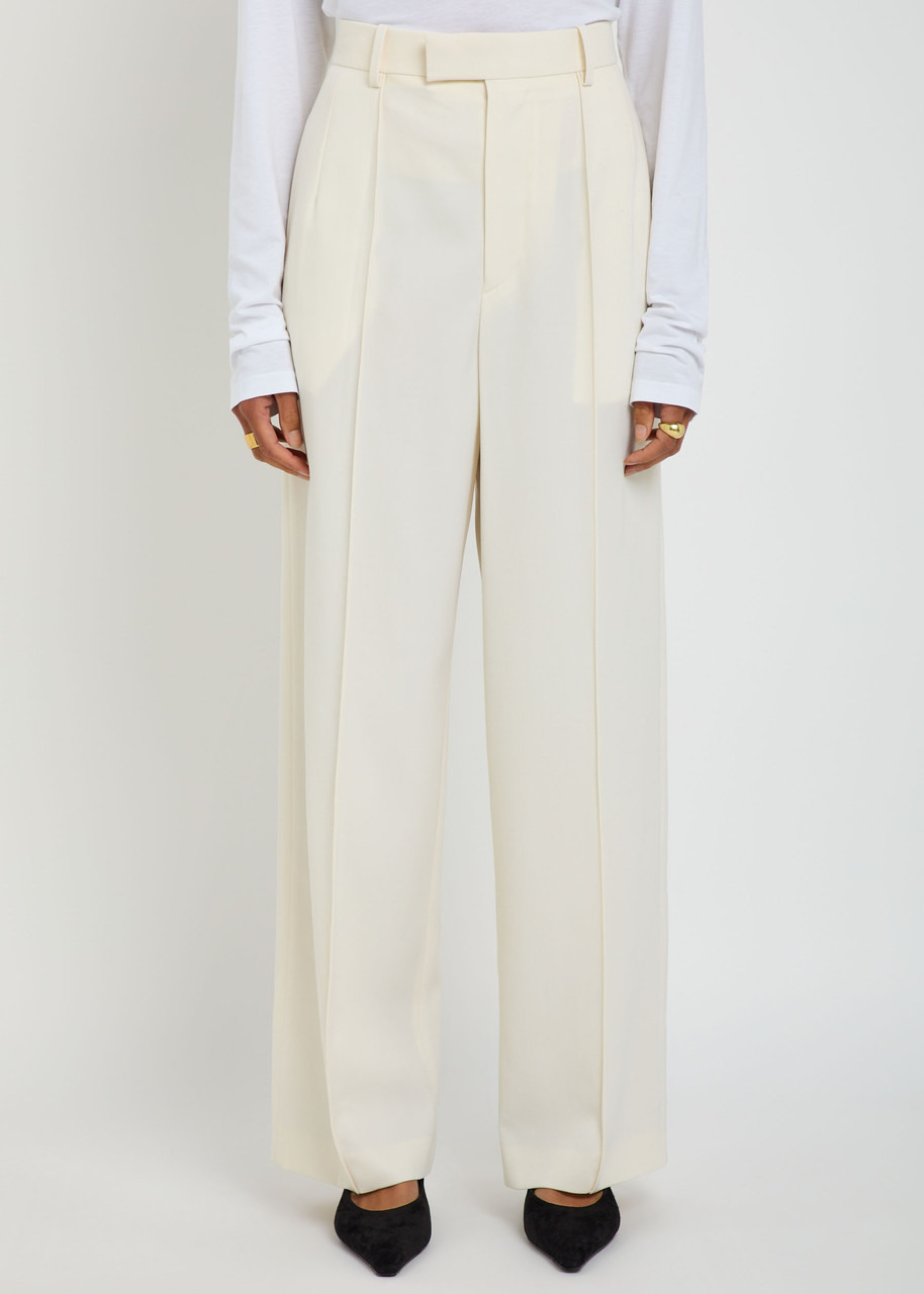 Wardrobe.nyc X Rhw Pintuck Wool Trousers - 2