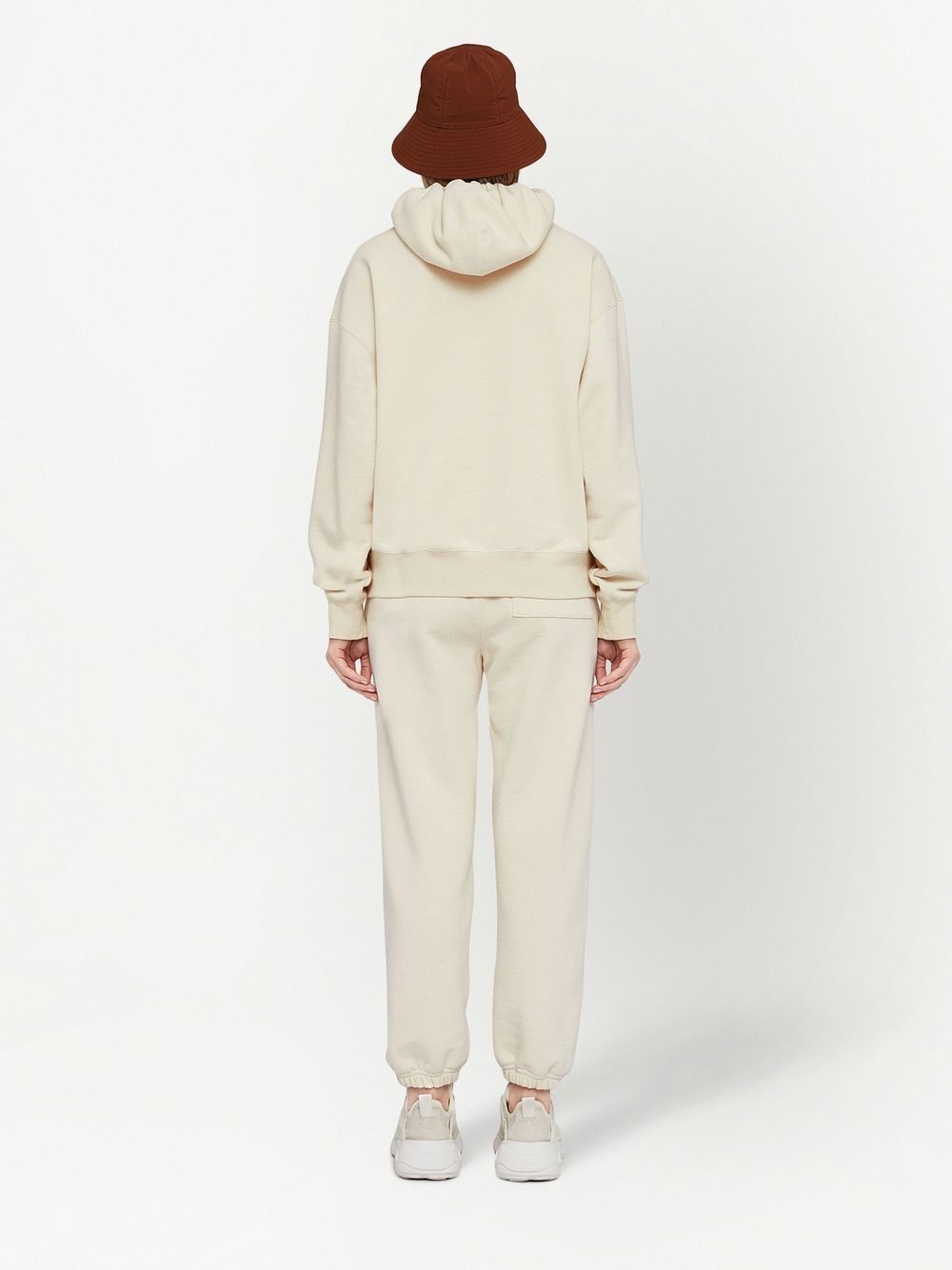 jersey drawstring-waist sweatpants - 4