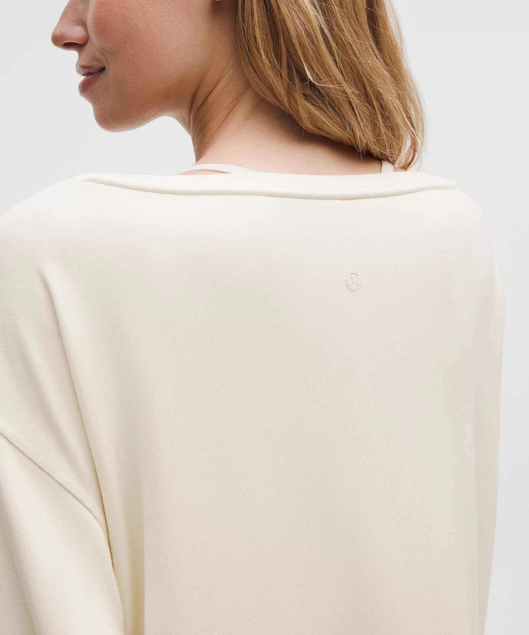 BeCalm Oversized Boatneck Long-Sleeve Shirt - 6