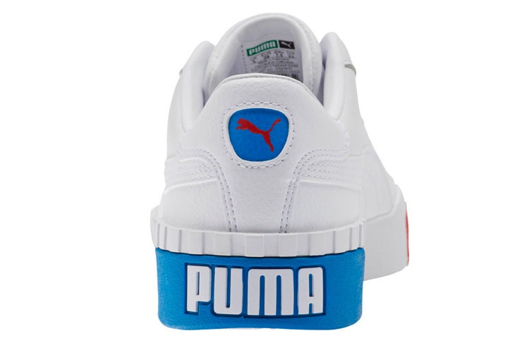 (WMNS) PUMA Cali RWB 'White Red Indigo' 370248-01 - 5